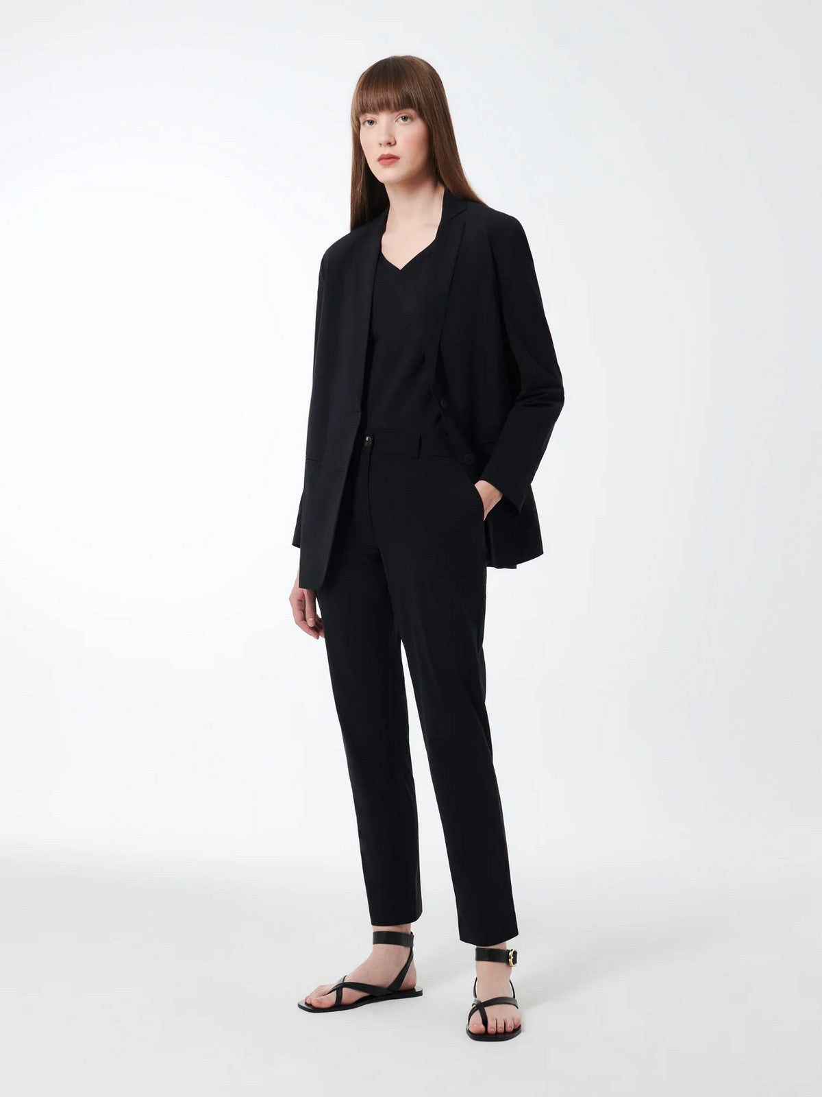 RRD Pantalone Donna 25860 10 Nero gioboutiqueweb