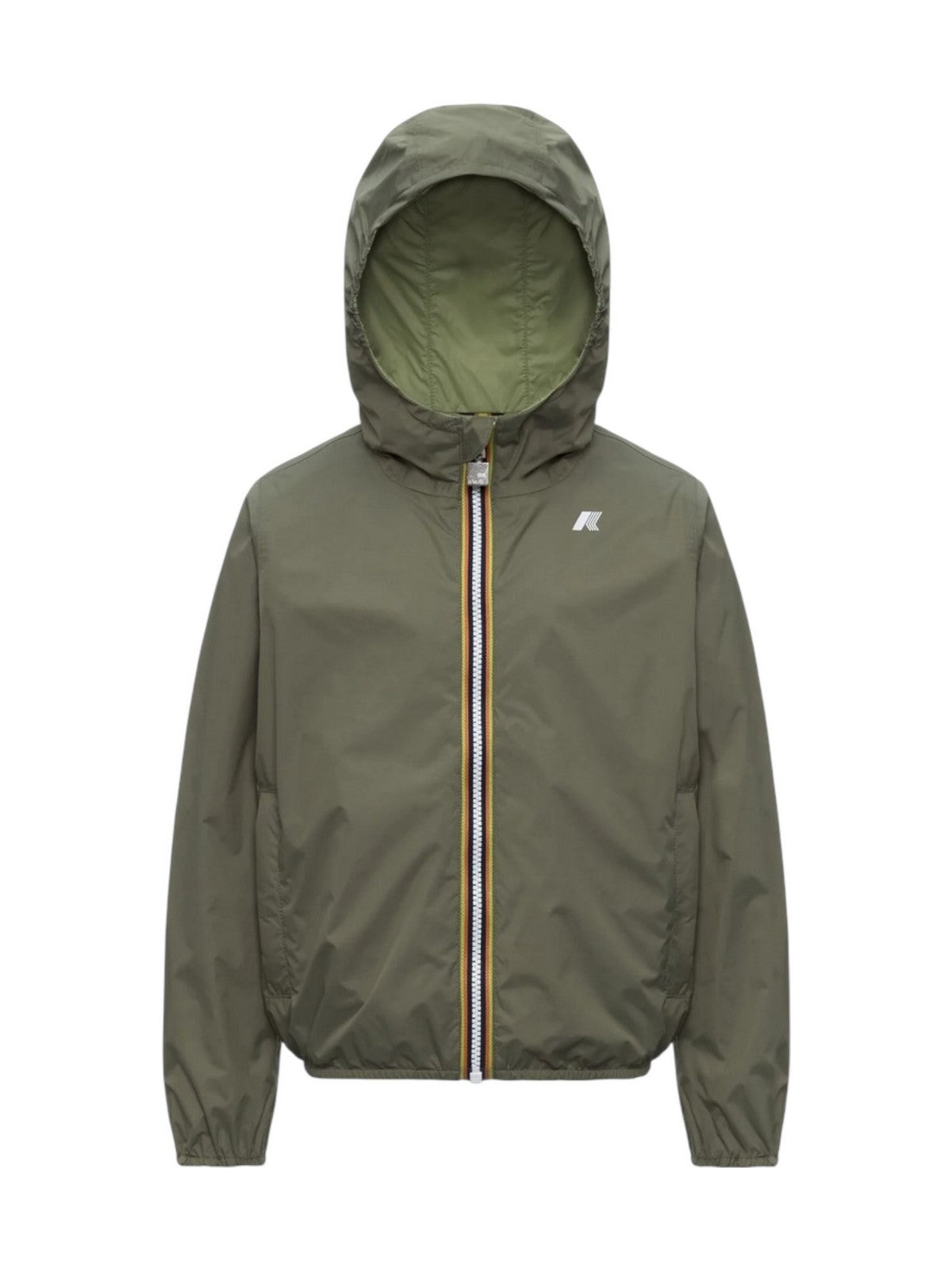 K-WAY KIDS Giubbino Bambini e ragazzi P. JAKE PLUS.2 DOUBLE K61314W C40 GREEN - LIME JACQUAR