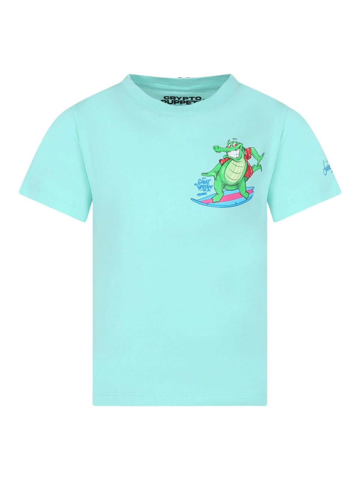 MC2 SAINT BARTH T-Shirt e Polo Bambini e ragazzi TSHIRT BOY 02729F Verde gioboutiqueweb