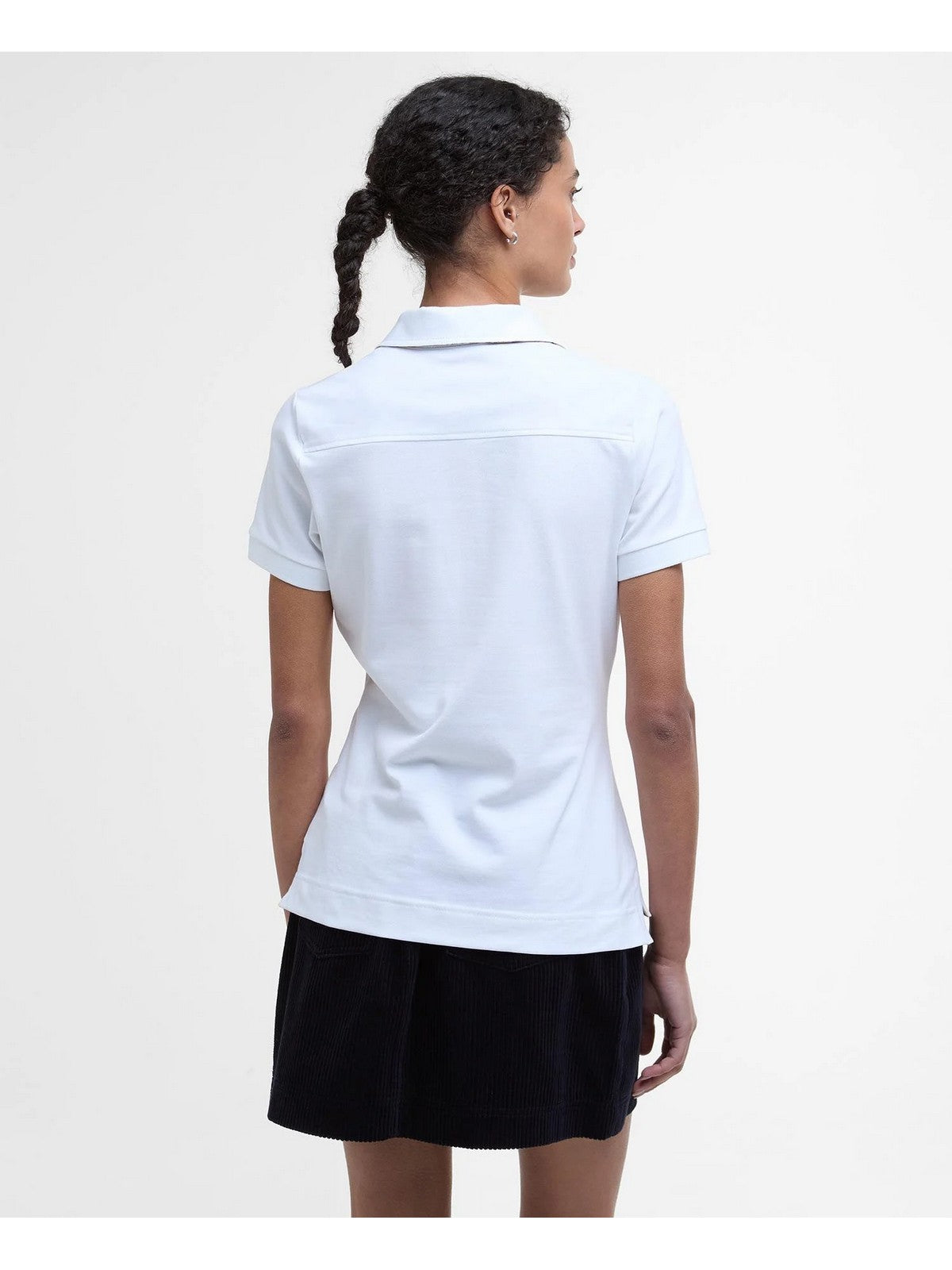 Barbour Polo Woman LML0634 WH33 White