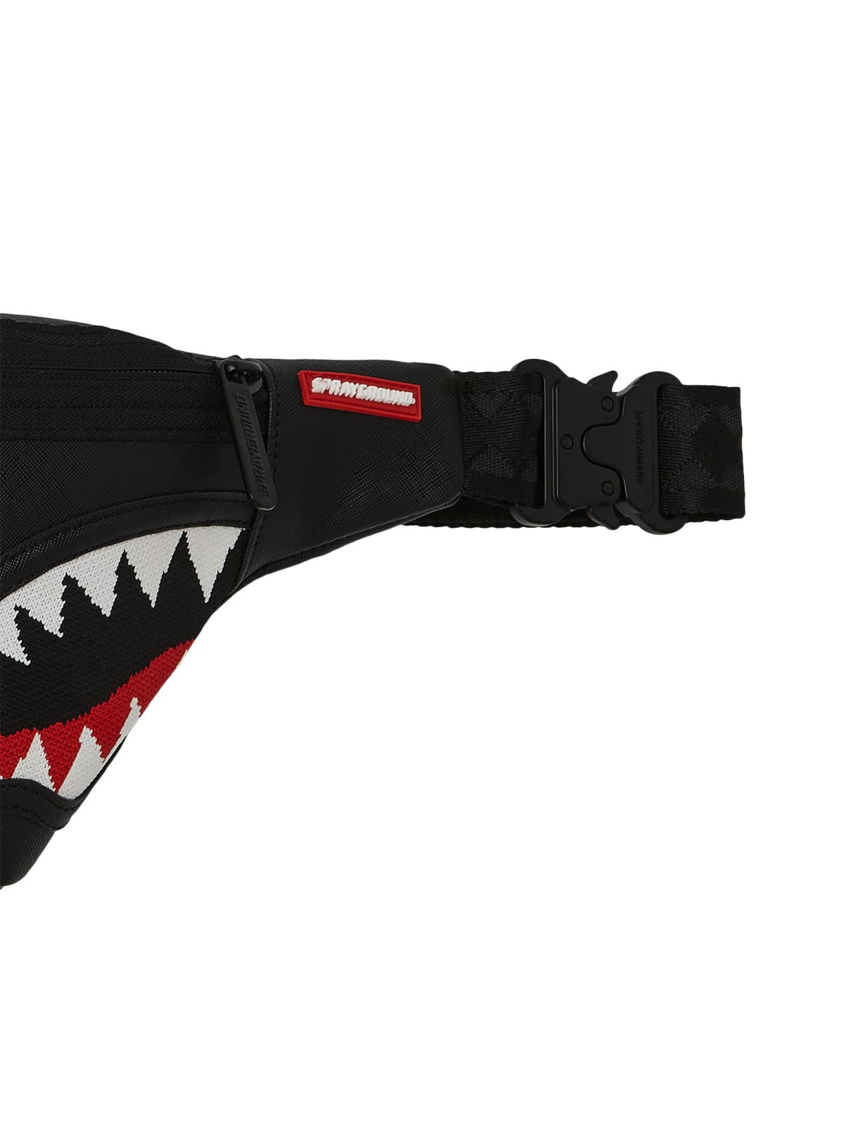 SPRAYGROUND Marsupio Uomo FLY KNIT MOUTH SAVVY CROSSBODY 910B8030NSZ Nero gioboutiqueweb