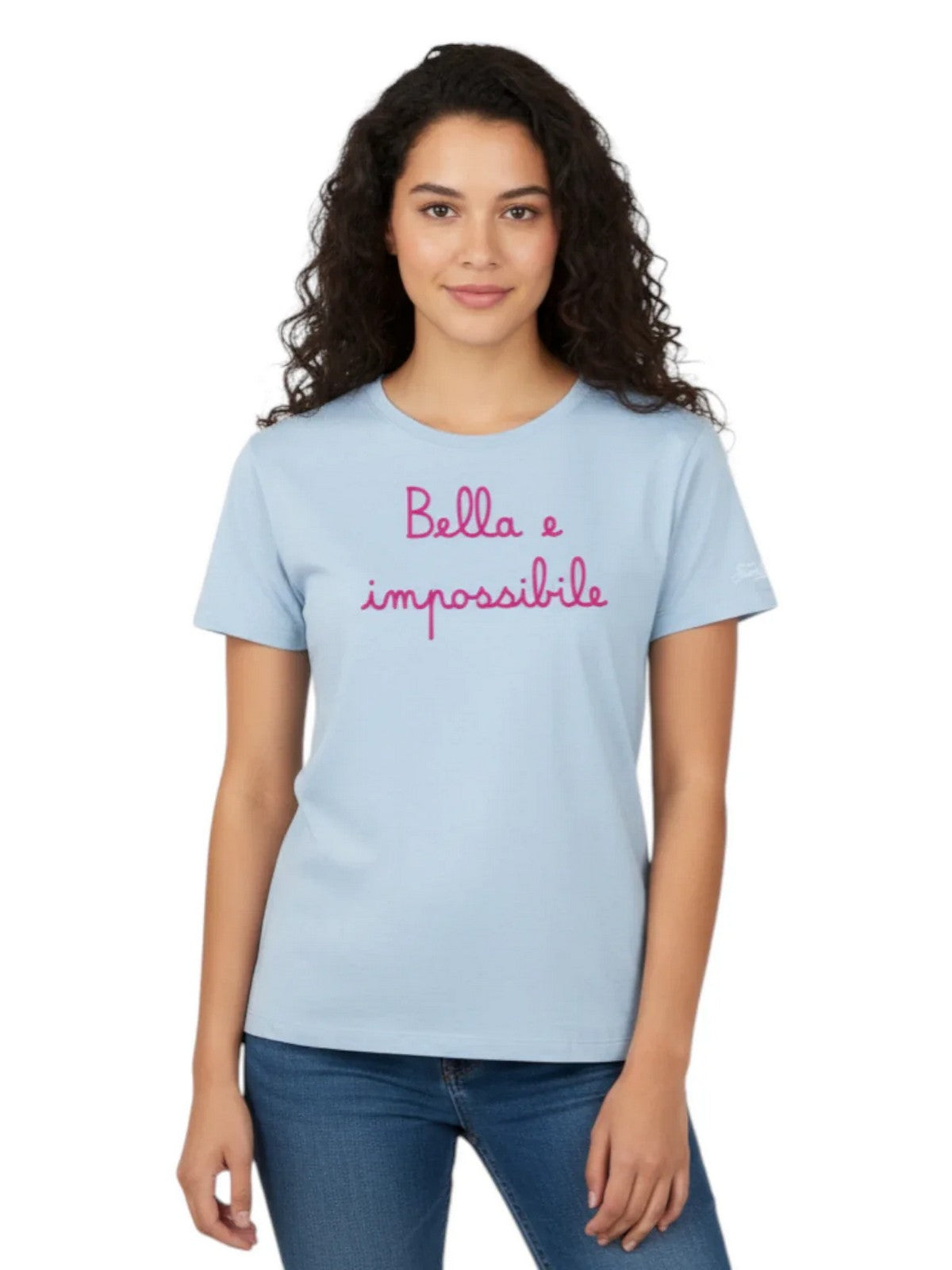 MC2 SAINT BARTH T-shirt Donna EMILIE 09162L BELLA IMPOSSIBILE 31 EMB