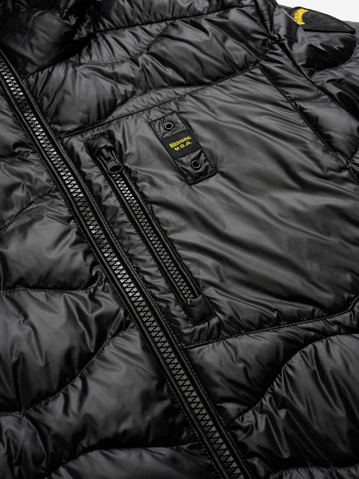 BLAUER Piumino Uomo WAVE 25SBLUC03012 006719 999 Nero gioboutiqueweb