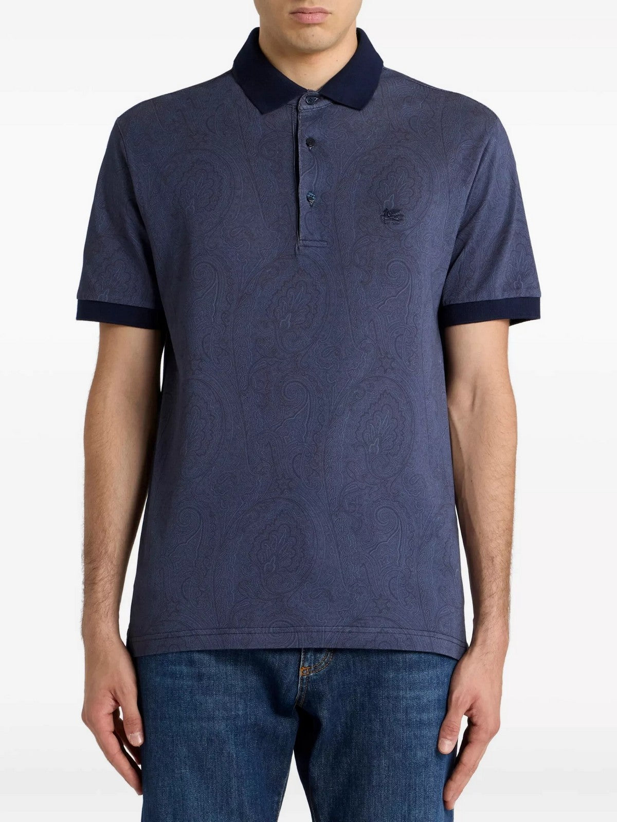 ETRO Polo Uomo ROMA POLO MRMD0004 AKF84 X0883 Blu