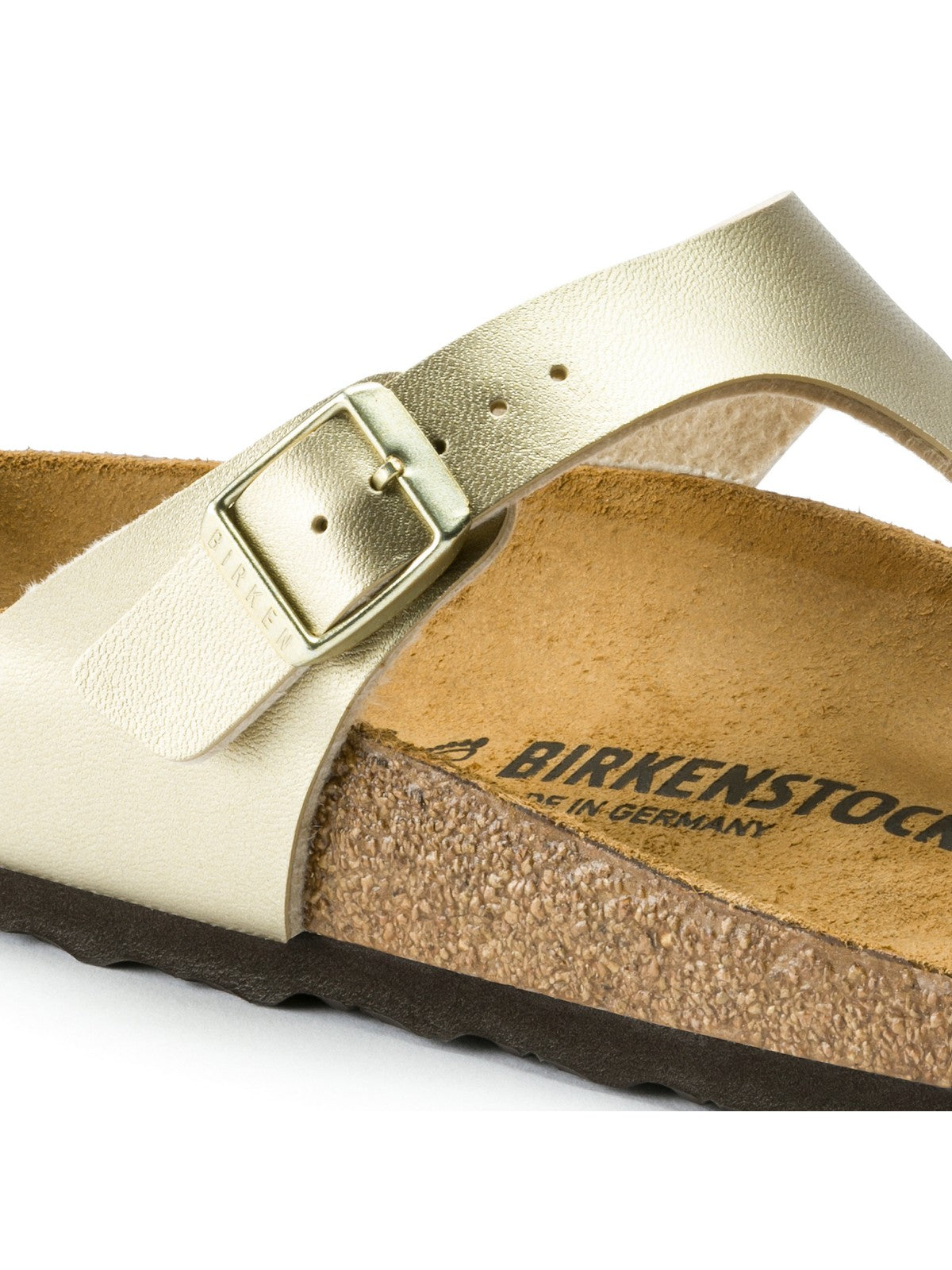 BIRKENSTOCK Sandalo Donna Gizeh 1016108 Oro gioboutiqueweb