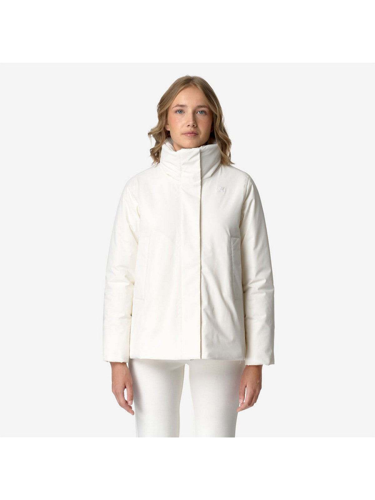 K-WAY Giubbino Donna MARLETTE ST WARM K7125KW X42 Bianco gioboutiqueweb