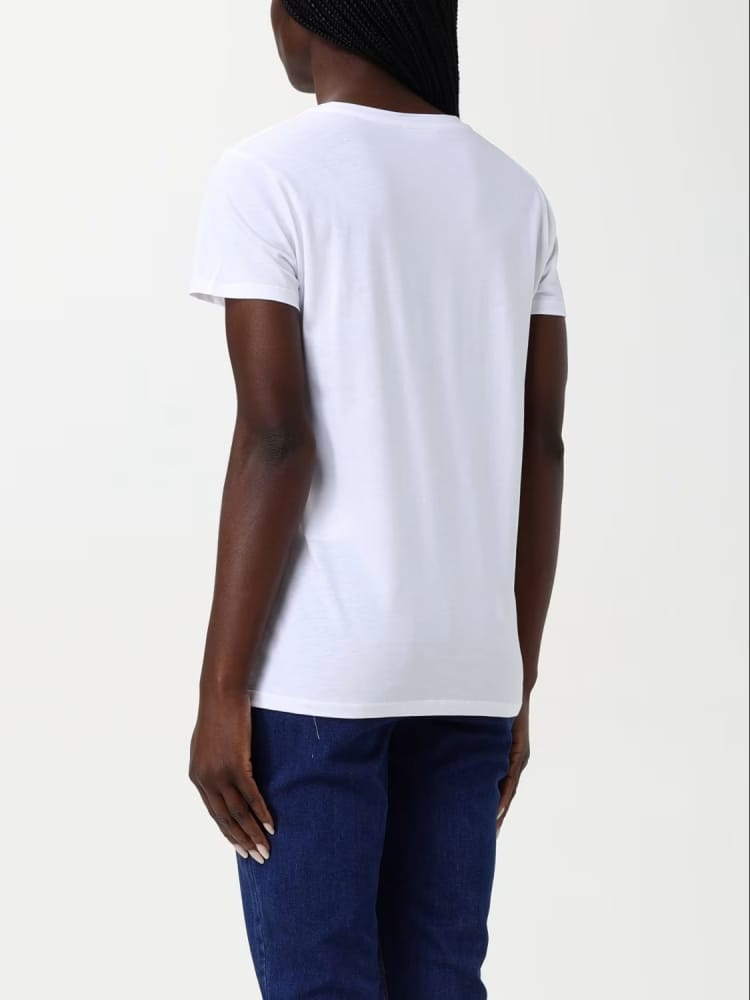 LIU JO WHITE T-shirt Donna WA5240JS923 M9594 Bianco gioboutiqueweb