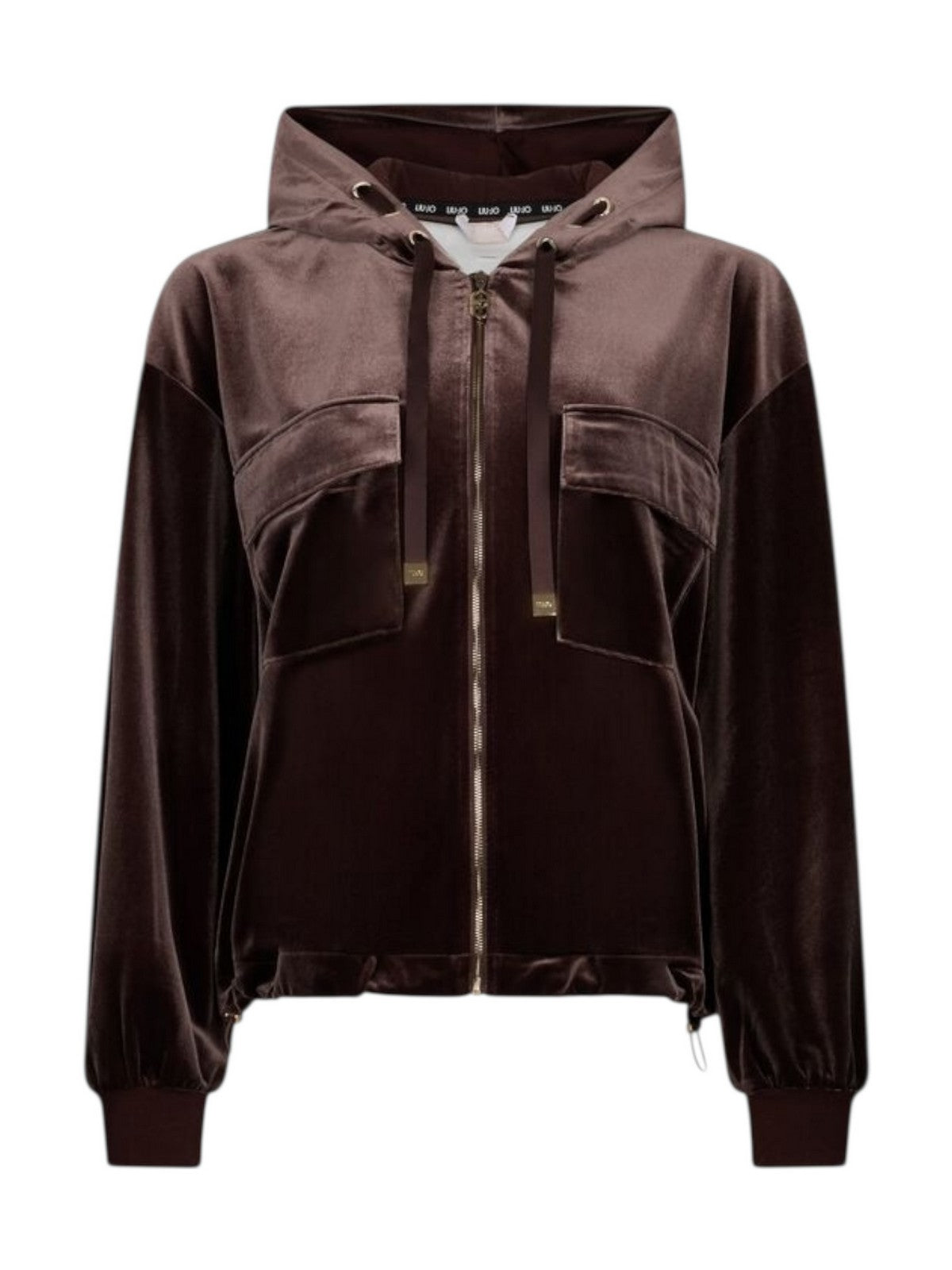 LIU JO SPORT Felpa Donna TF5108J4955 90915 CIOCCOLATO