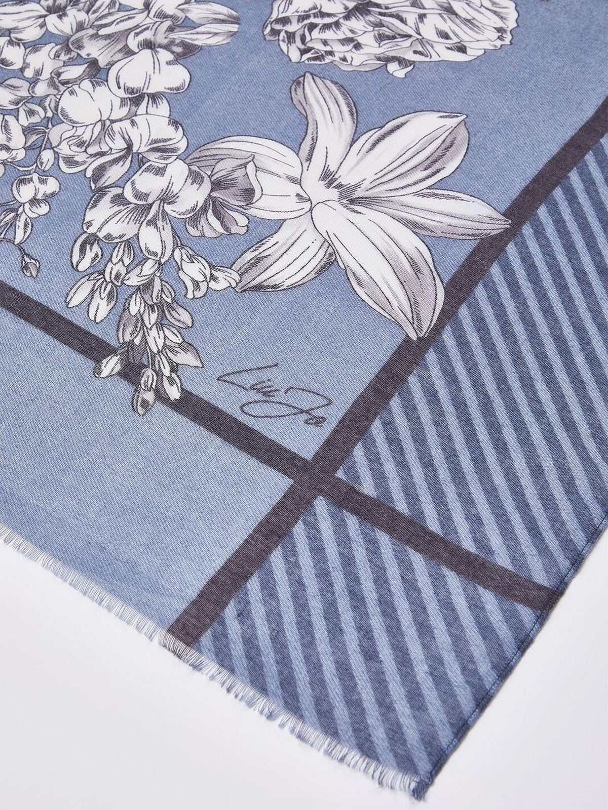 LIU JO SOFT Stola Donna 2A6051T122A 74015 LIGHT DENIM