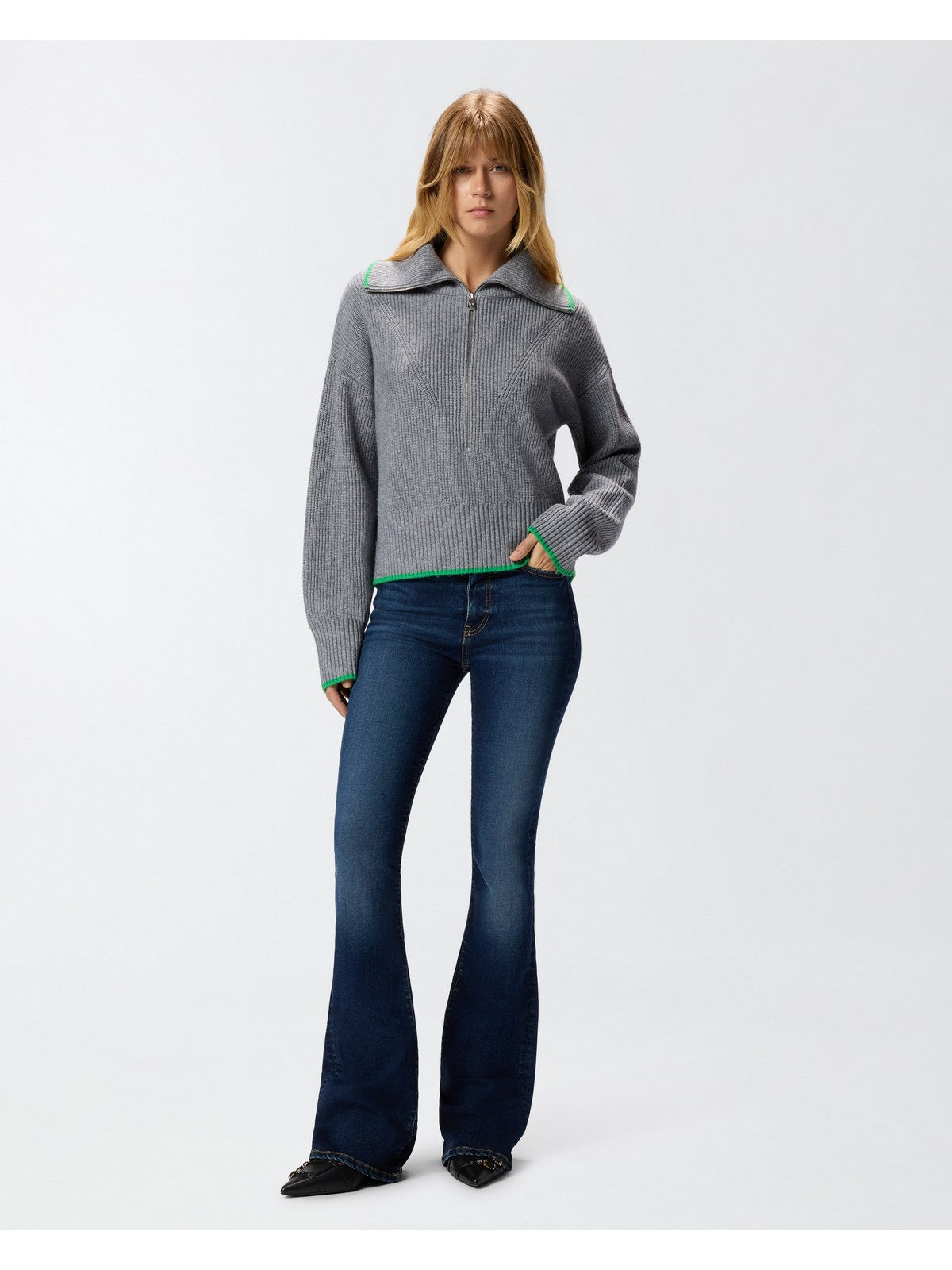 PINKO Jeans Donna FLORA FLARE 100166-A2RX PJB LAVAGGIO SCURO gioboutiqueweb