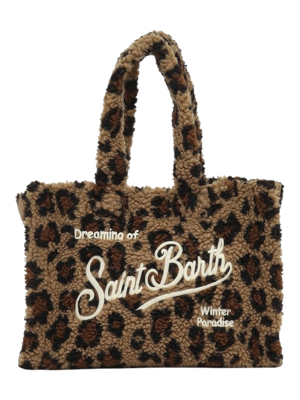 MC2 SAINT BARTH Borsa Donna COLETTE TEDDY 01475I LEOPARD 1218 EMB
