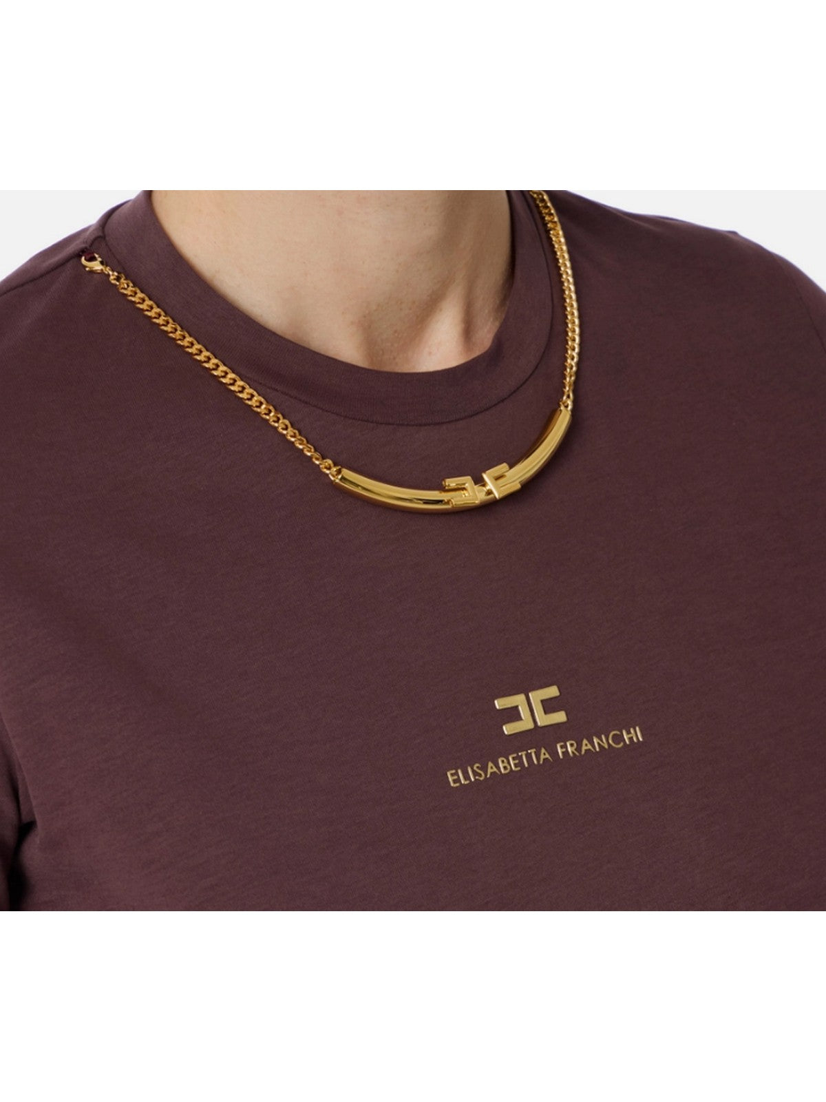 ELISABETTA FRANCHI T-shirt Donna MA02856E2 EA4 MERLOT