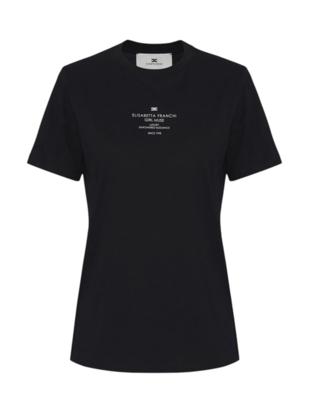 ELISABETTA FRANCHI T-shirt Donna MA63D56E2 110 Nero gioboutiqueweb