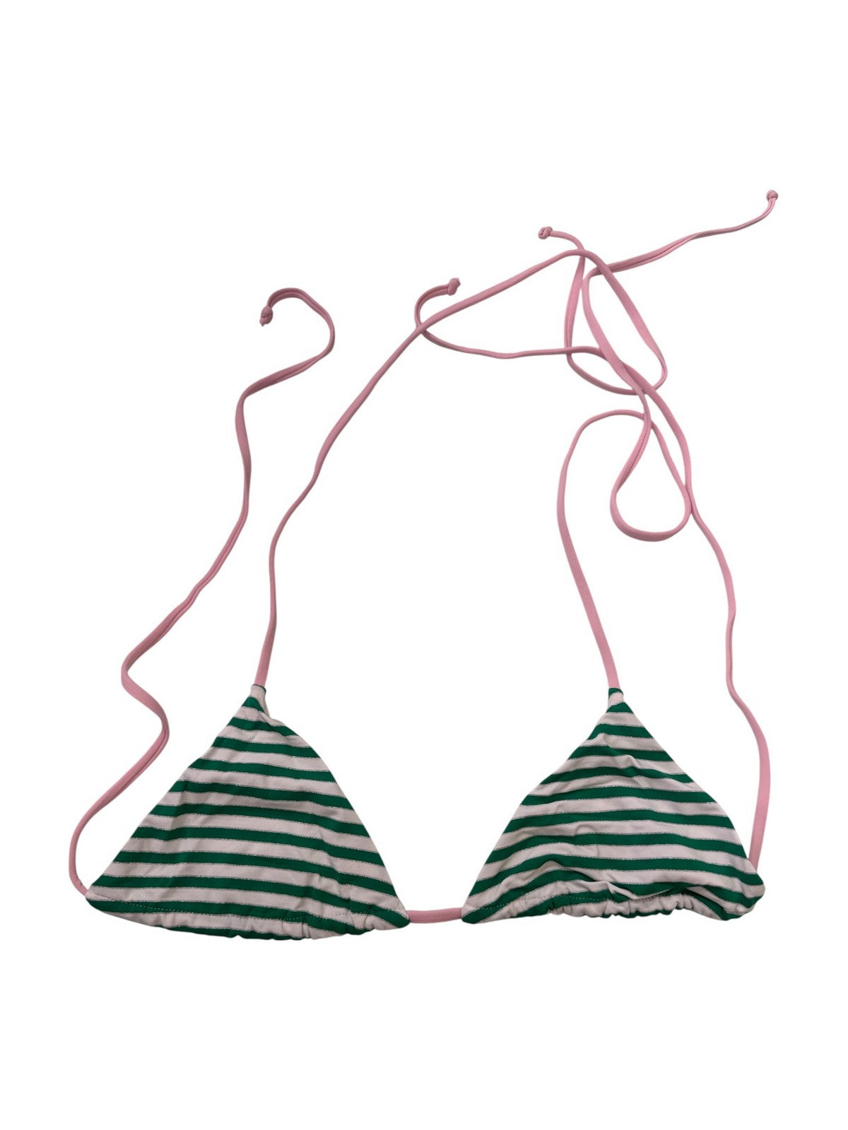 MC2 SAINT BARTH Costume da bagno Donna Triangolo LEAH LINL52 Verde gioboutiqueweb