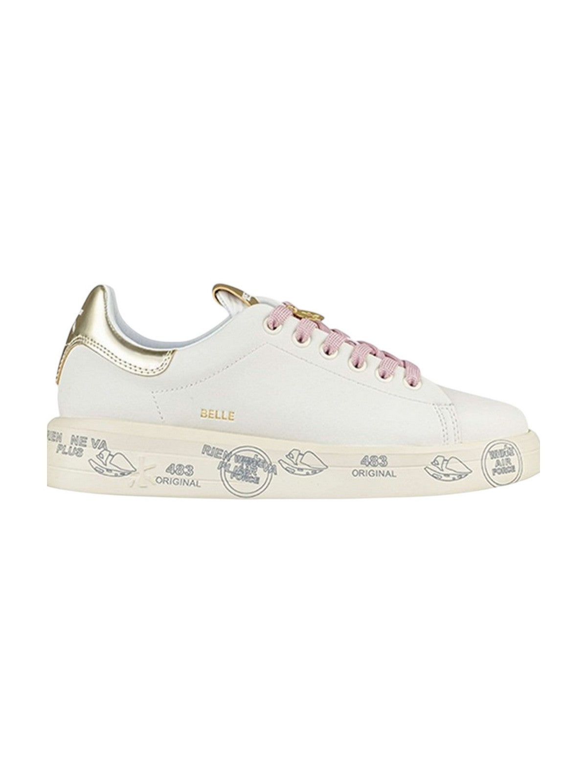 PREMIATA Sneaker Donna BELLE VAR 7812 Beige