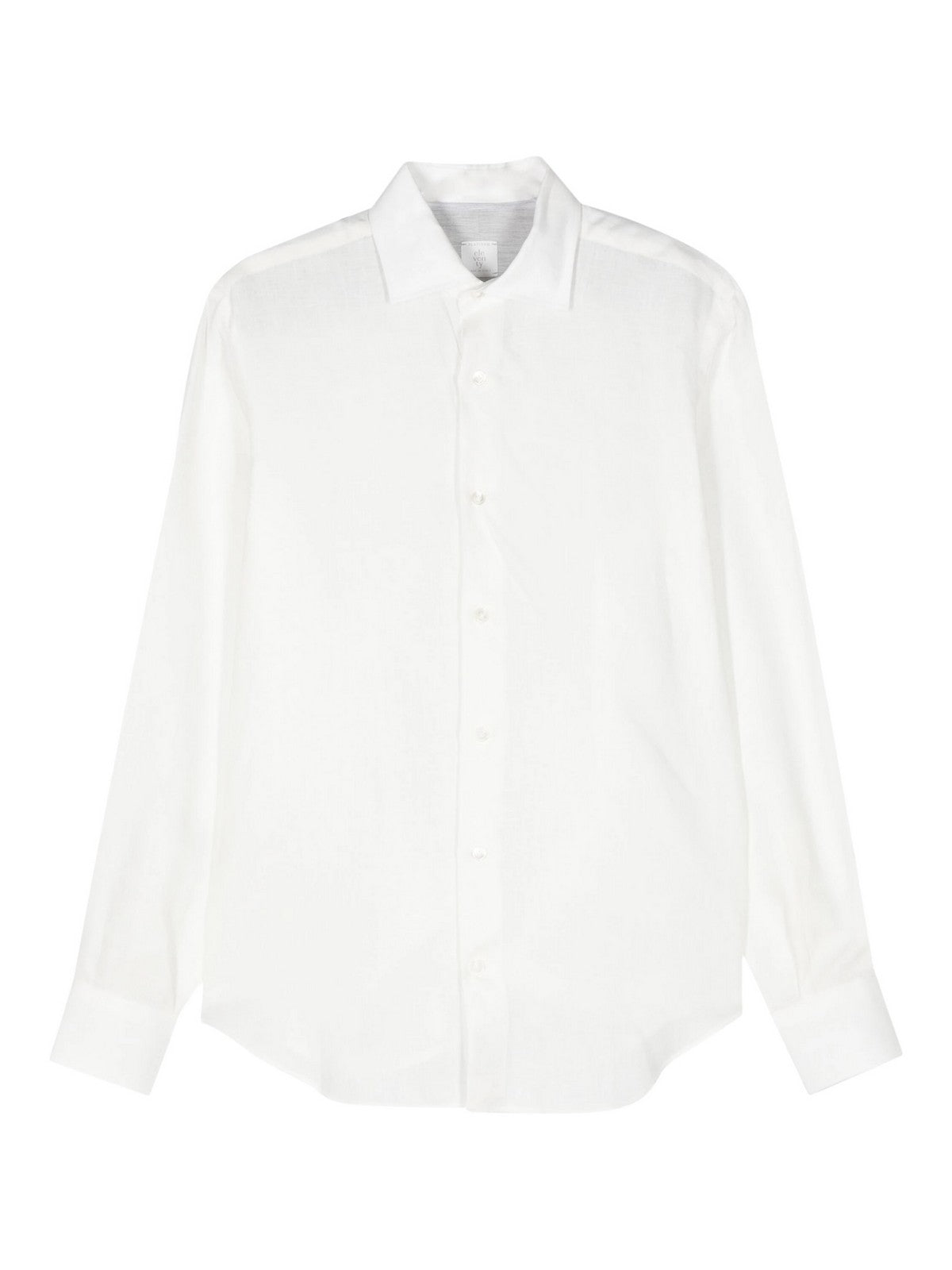 ELEVENTY Camicia Uomo I75CAMH11 TES0I165 01 Bianco gioboutiqueweb