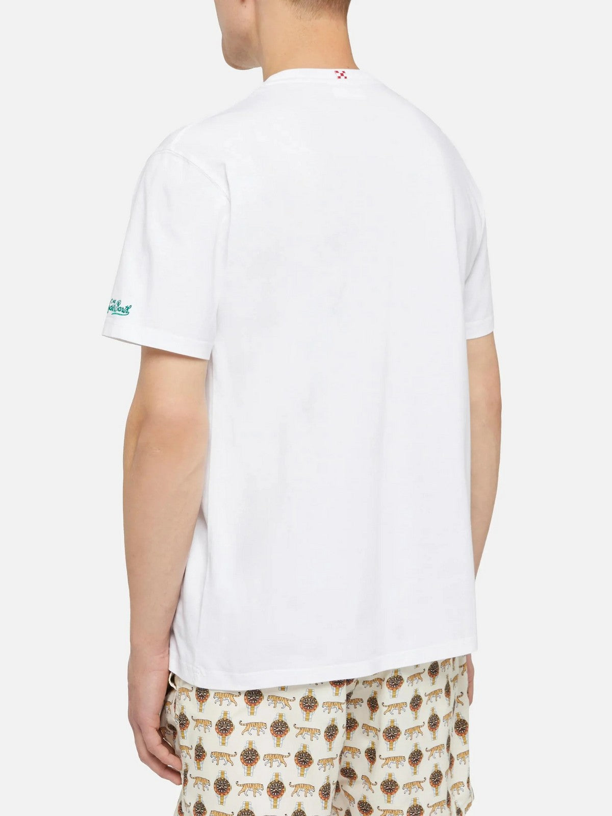 MC2 SAINT BARTH T-shirt Uomo AUSTIN 04344L GOLDEN POWER 01N EMB