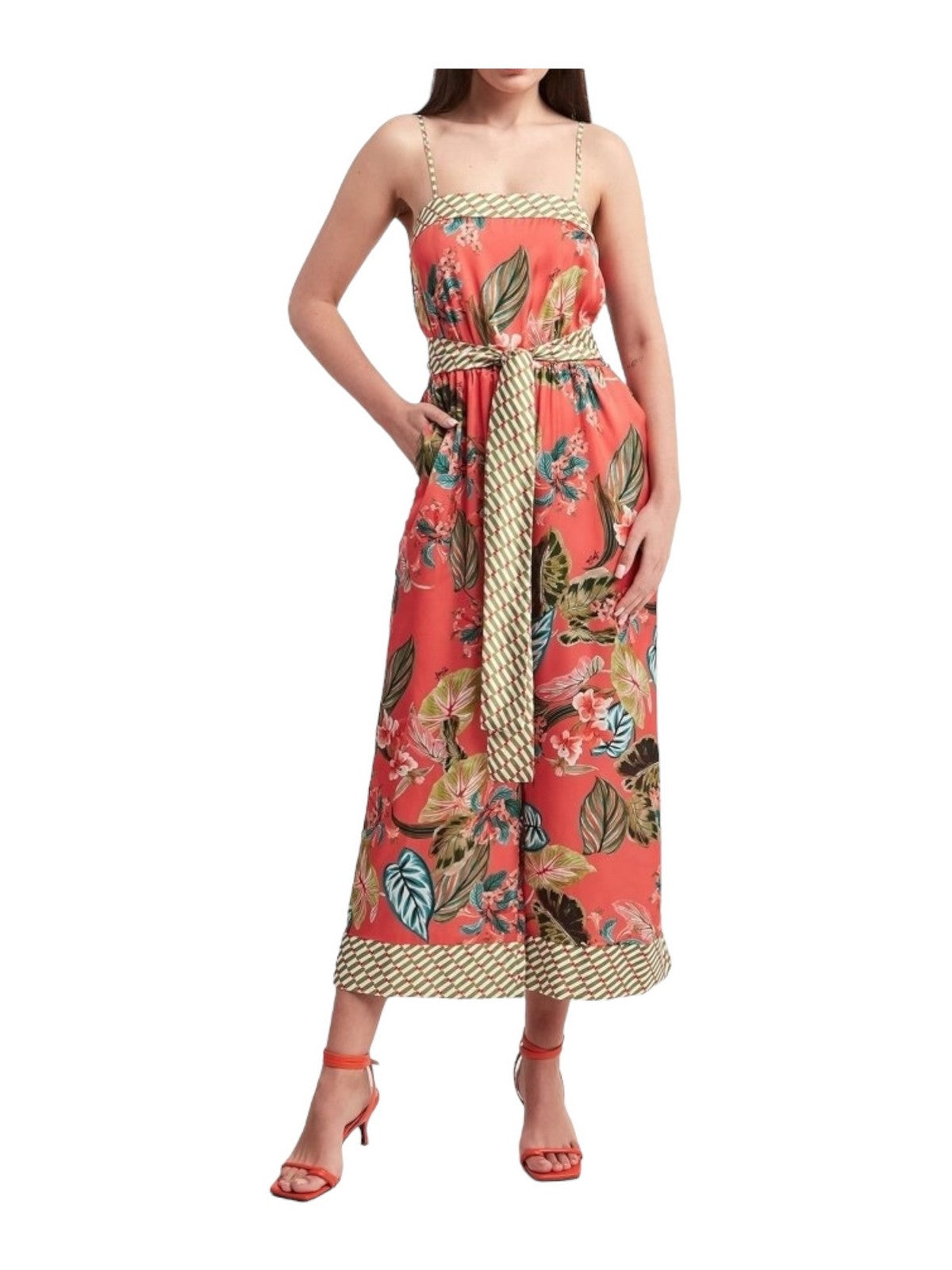 LIU JO BEACHWEAR Tuta Donna VA4127TS806 N9075 Rosso