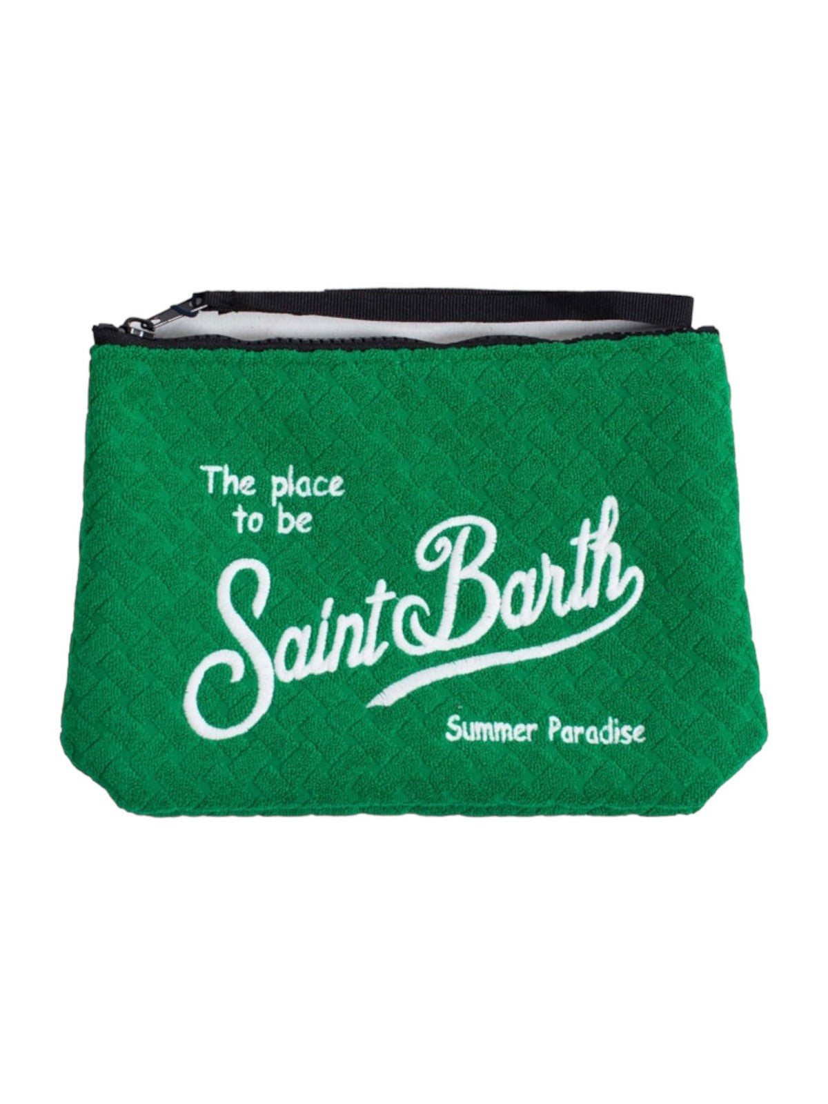 MC2 SAINT BARTH Pochette Uomo ALINE SPONGE 01733F Verde gioboutiqueweb