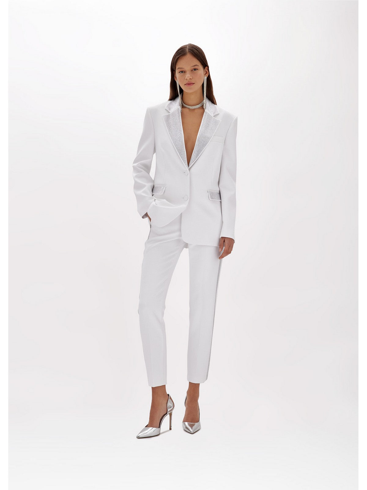 Veste féminine Blugirl RA4108T3191 14300 blanc