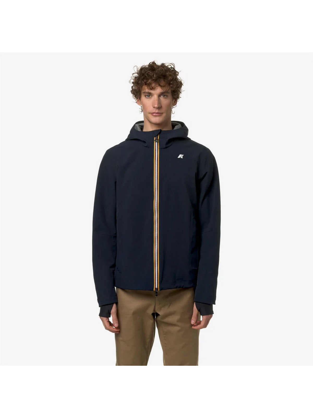 K-Way-Mann Jacko Bonded Jersey gegen K5123GW K89 Blau