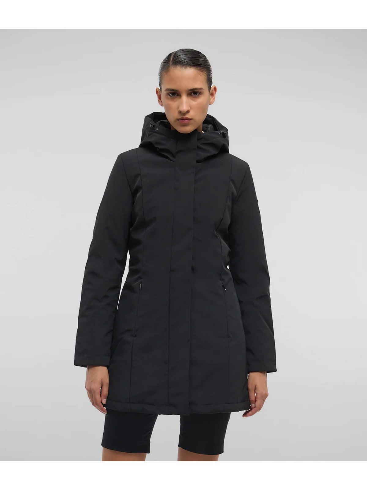 REFRIGIWEAR Piumino Donna LADY TECH/1 JACKET W99118 XT2429 G06000 Nero gioboutiqueweb