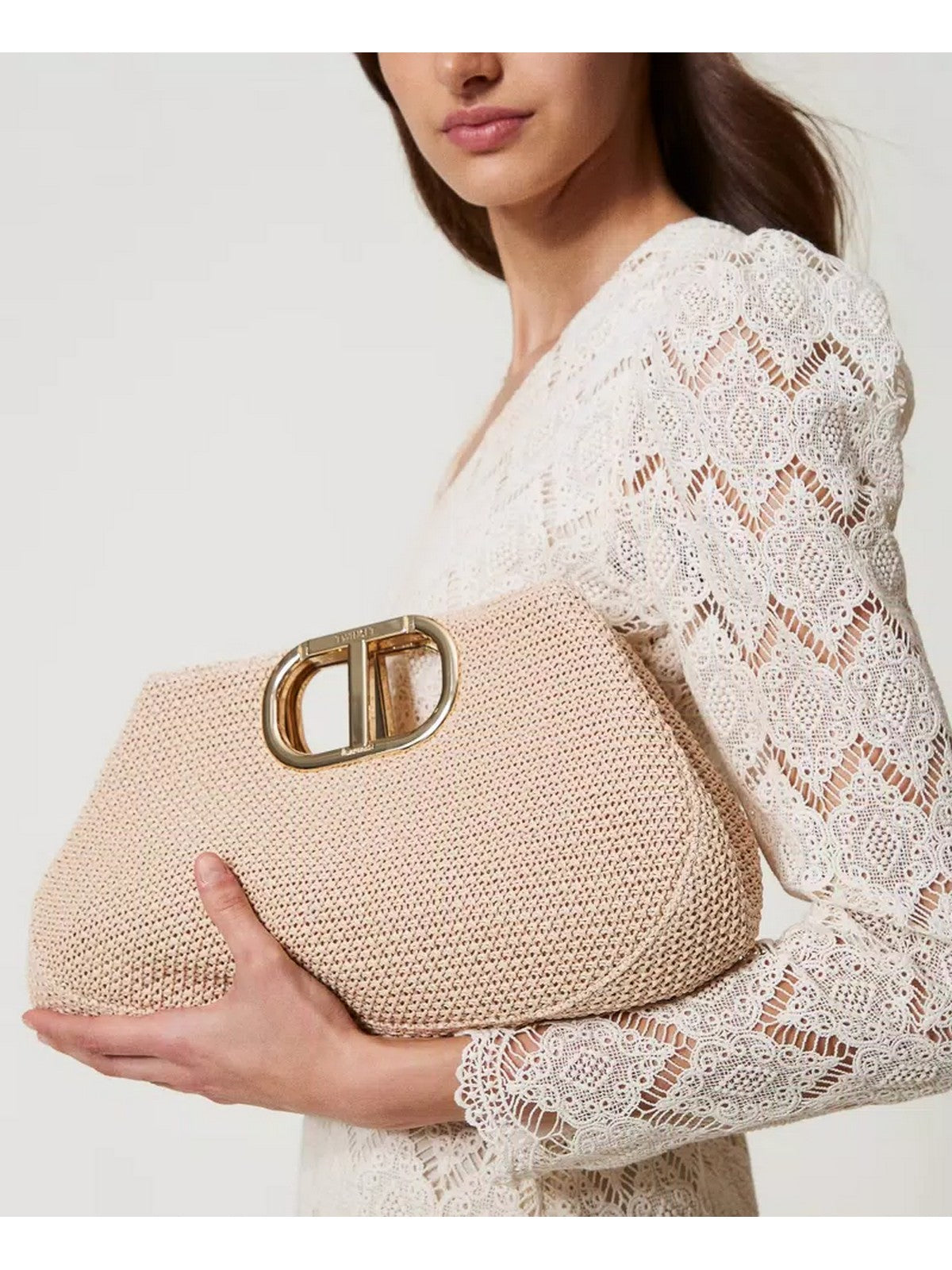 TWINSET Borsa Donna 251TB7241 00193 Beige