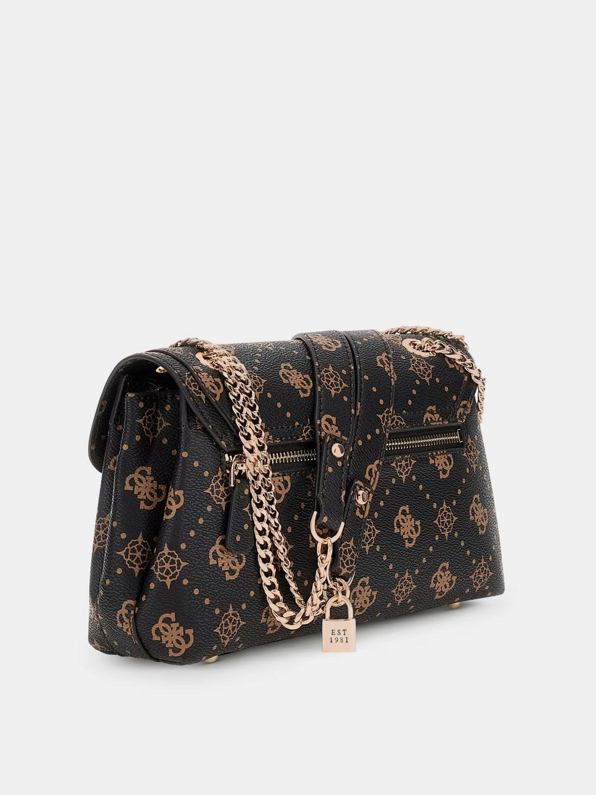 GUESS Borsa Donna SILIA CONVERTIBLE XBODY FLAP HWGP98 90210 ESL ESPRESSO LOGO