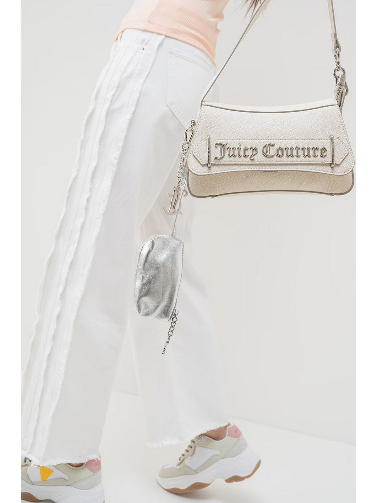 JUICY COUTURE Borsa Donna BEJJM8839WVPJ56 Avorio gioboutiqueweb