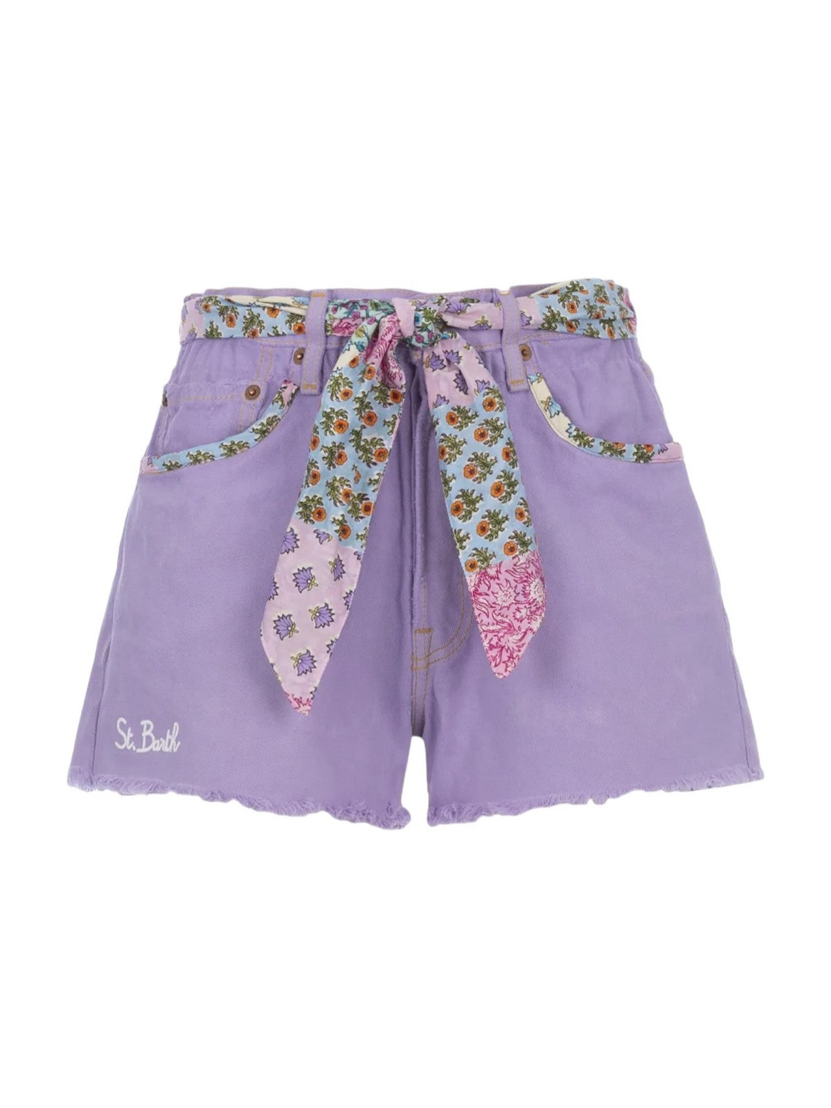 MC2 SAINT BARTH Pantaloncino Donna ARIZONA 04945F Viola gioboutiqueweb