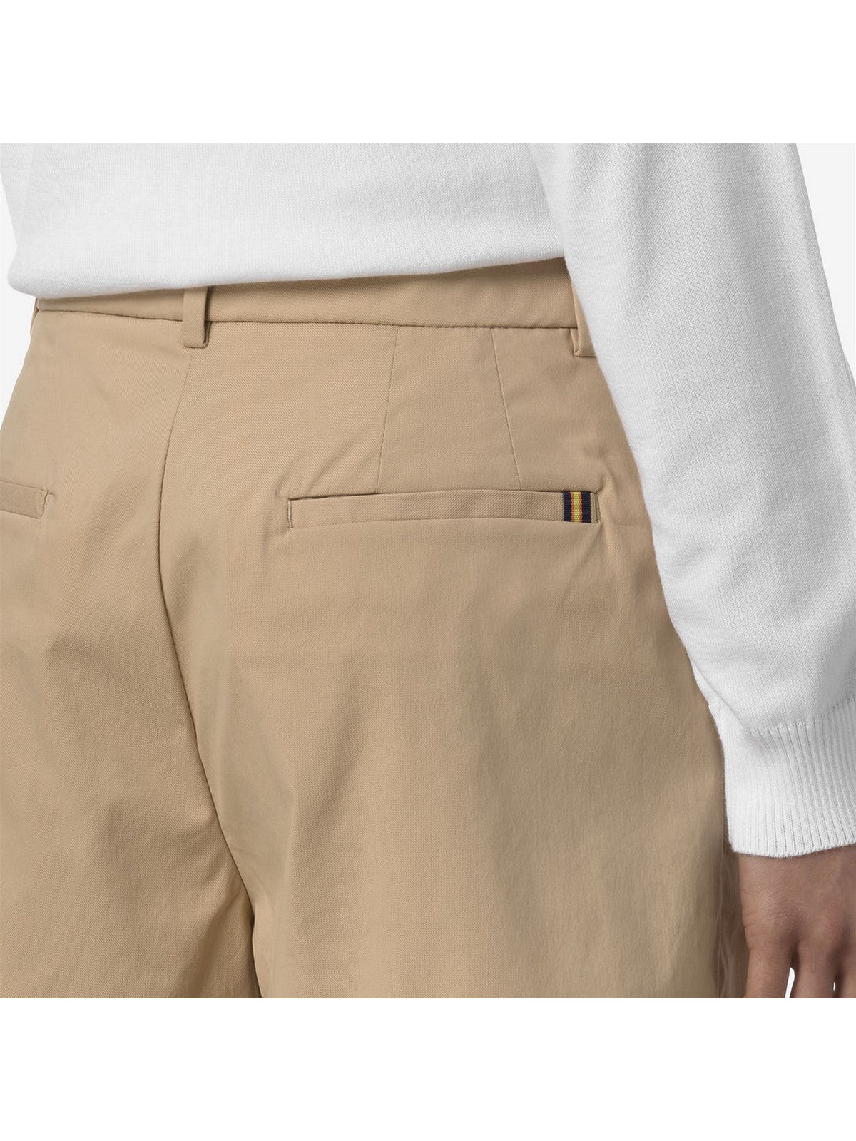K-WAY Pantalone Uomo NIVE TWILL TECH K6133MW WBJ Beige gioboutiqueweb