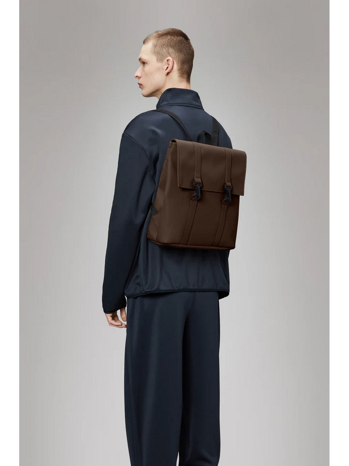 RAINS Zaino Unisex adulto MSN Bag Mini W3 13310 FRM Marrone gioboutiqueweb