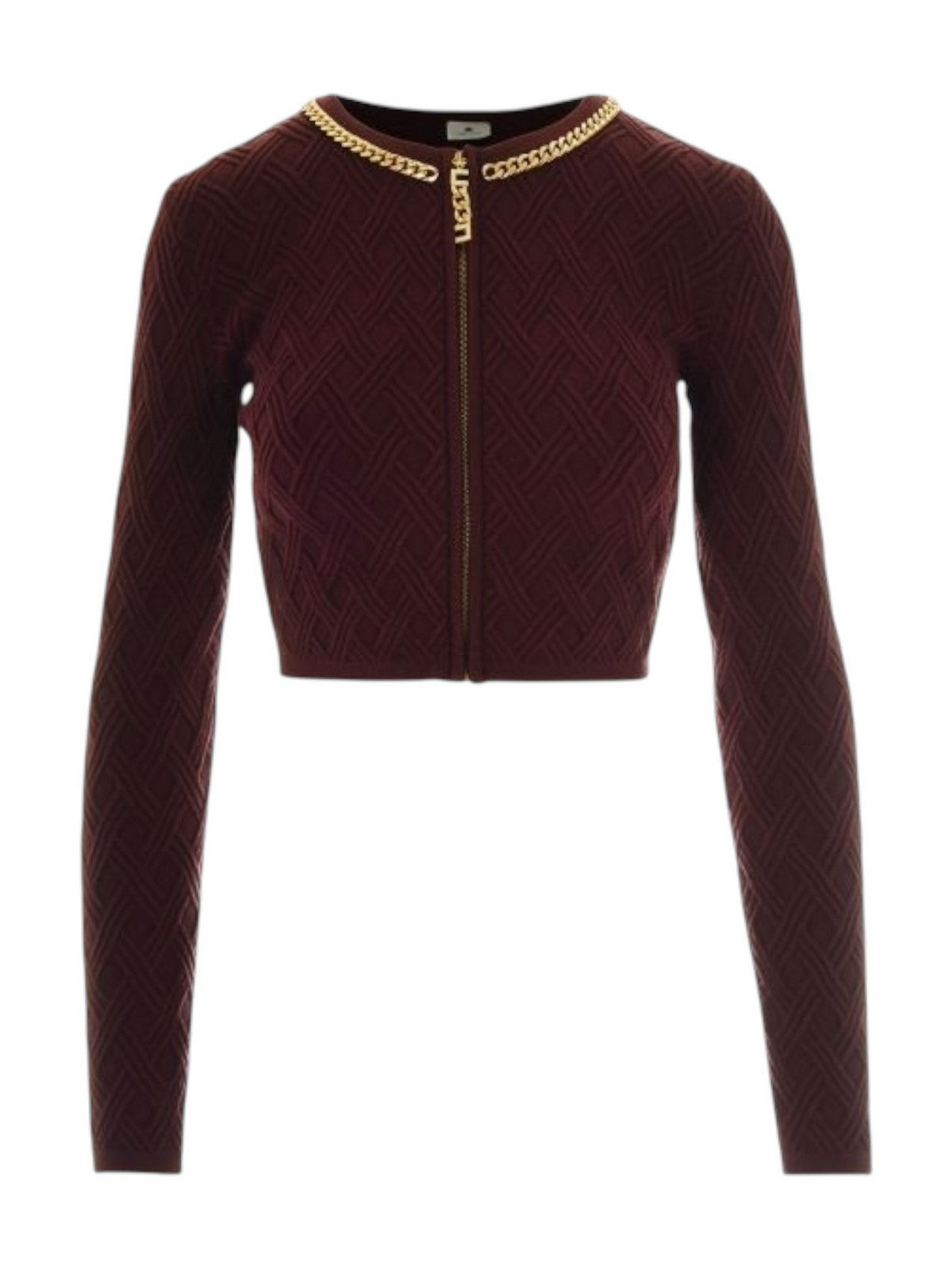 ELISABETTA FRANCHI Maglia Donna MK29B56E2 EA4 MERLOT gioboutiqueweb