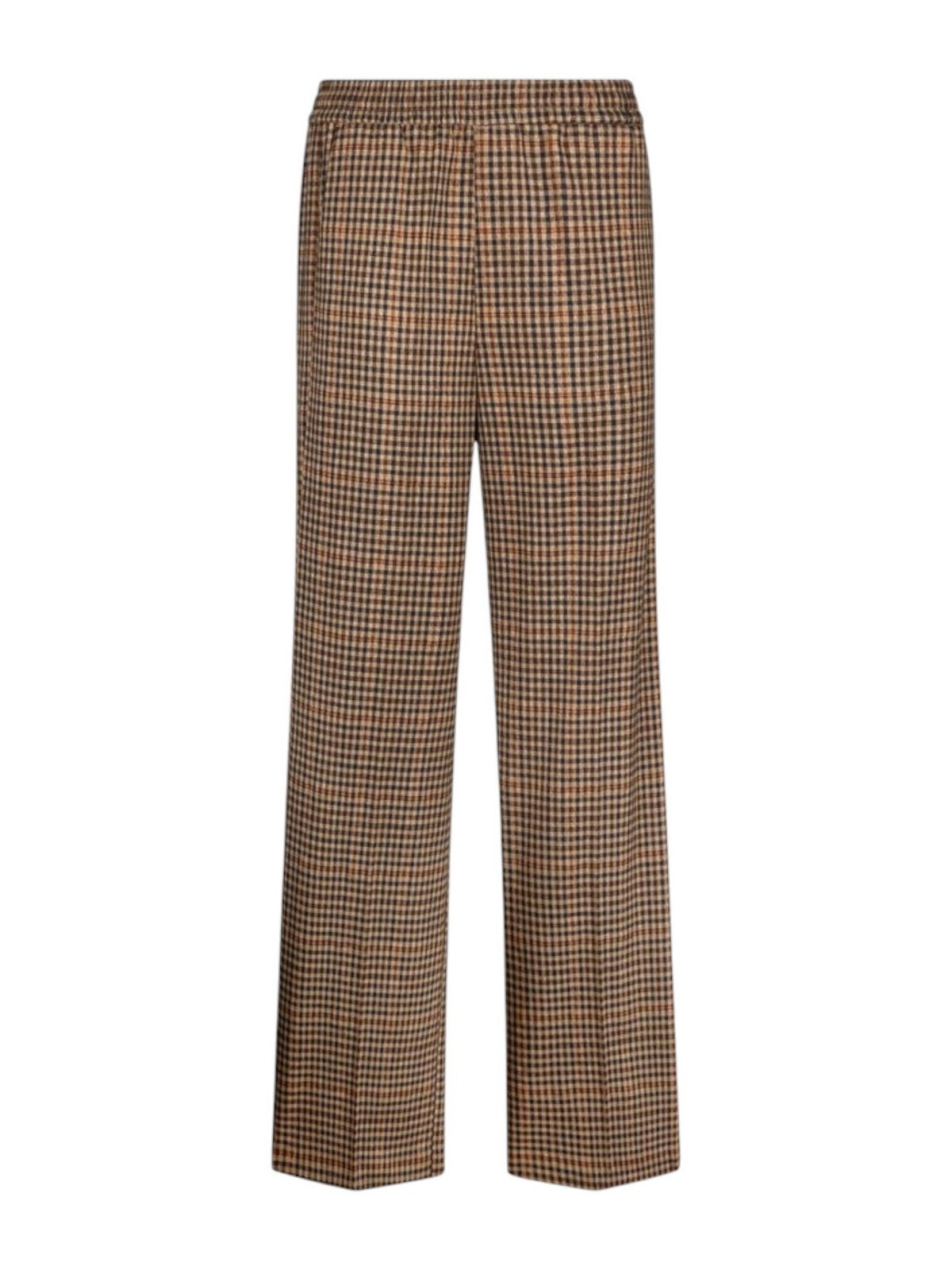 LIU JO WHITE Pantalone Donna MF5349T4335 P9002 Micro c.cioc/beige/b