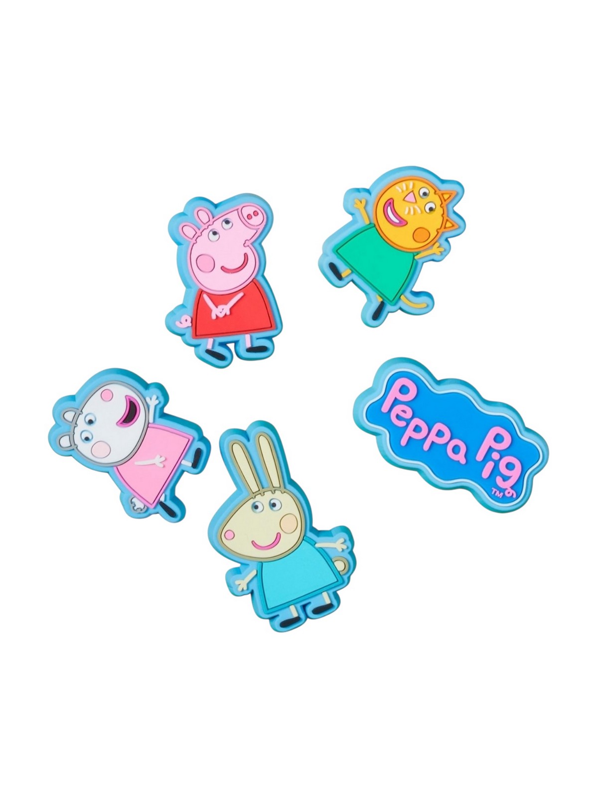 CROCS JIBBITZ Bambini e ragazzi Peppa pig CR.3011 JIB Multicolore gioboutiqueweb