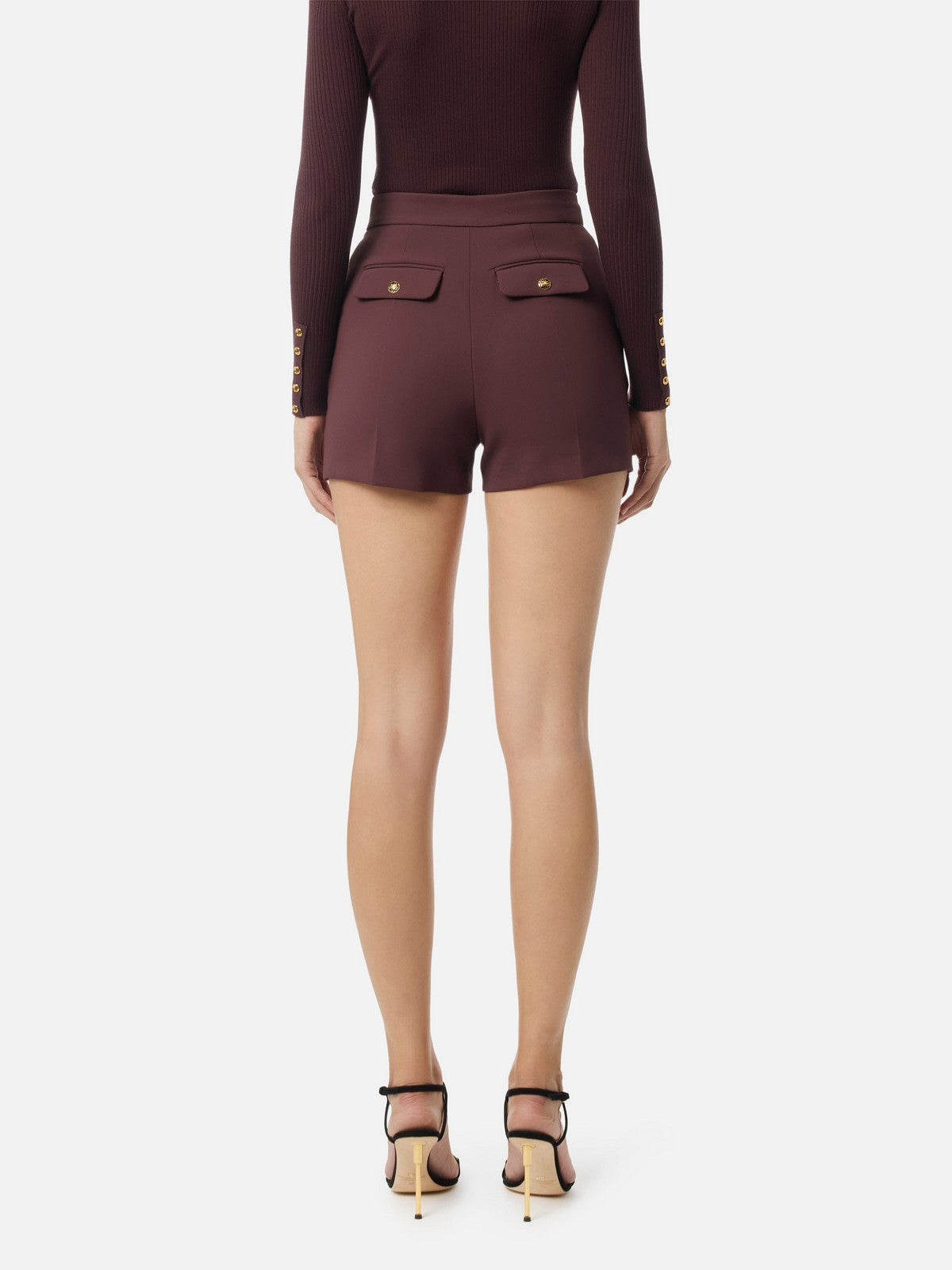 ELISABETTA FRANCHI Pantaloncino Donna SH01757E2 EA4 MERLOT