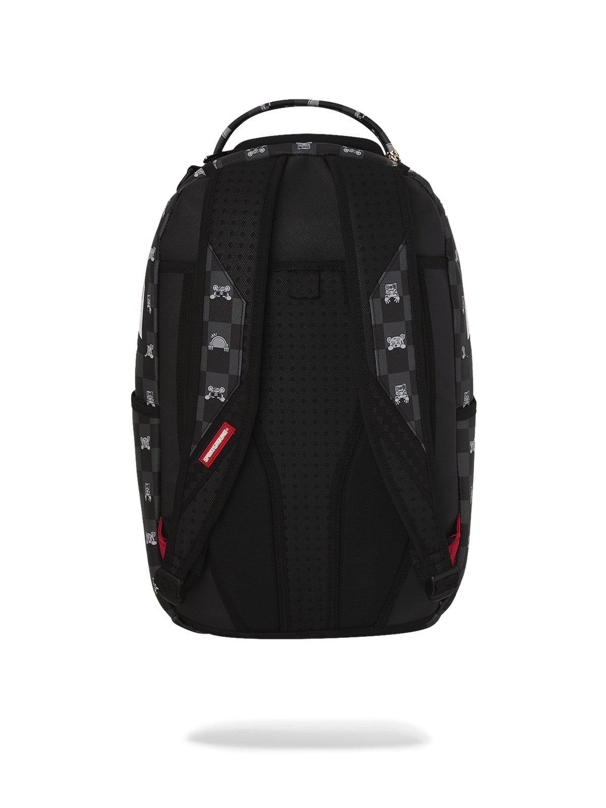 SPRAYGROUND Zaino Unisex adulto GRAY PEEKING CHARACTER CHECK DLXSV BACKPACK 910B8872NSZ Nero