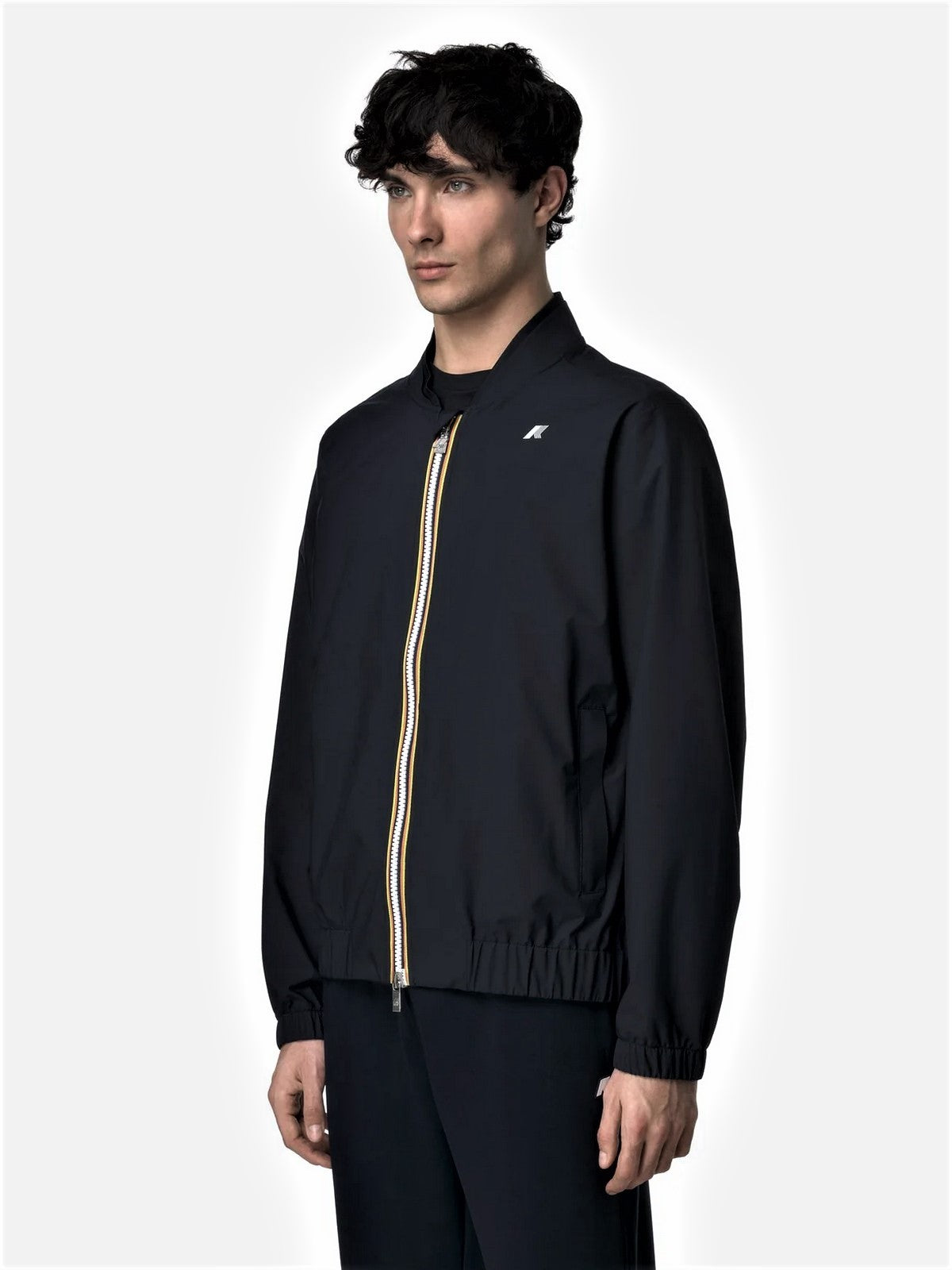 K-Way Men's Jacket Aurene Stretch Dot K51376W Usy Black