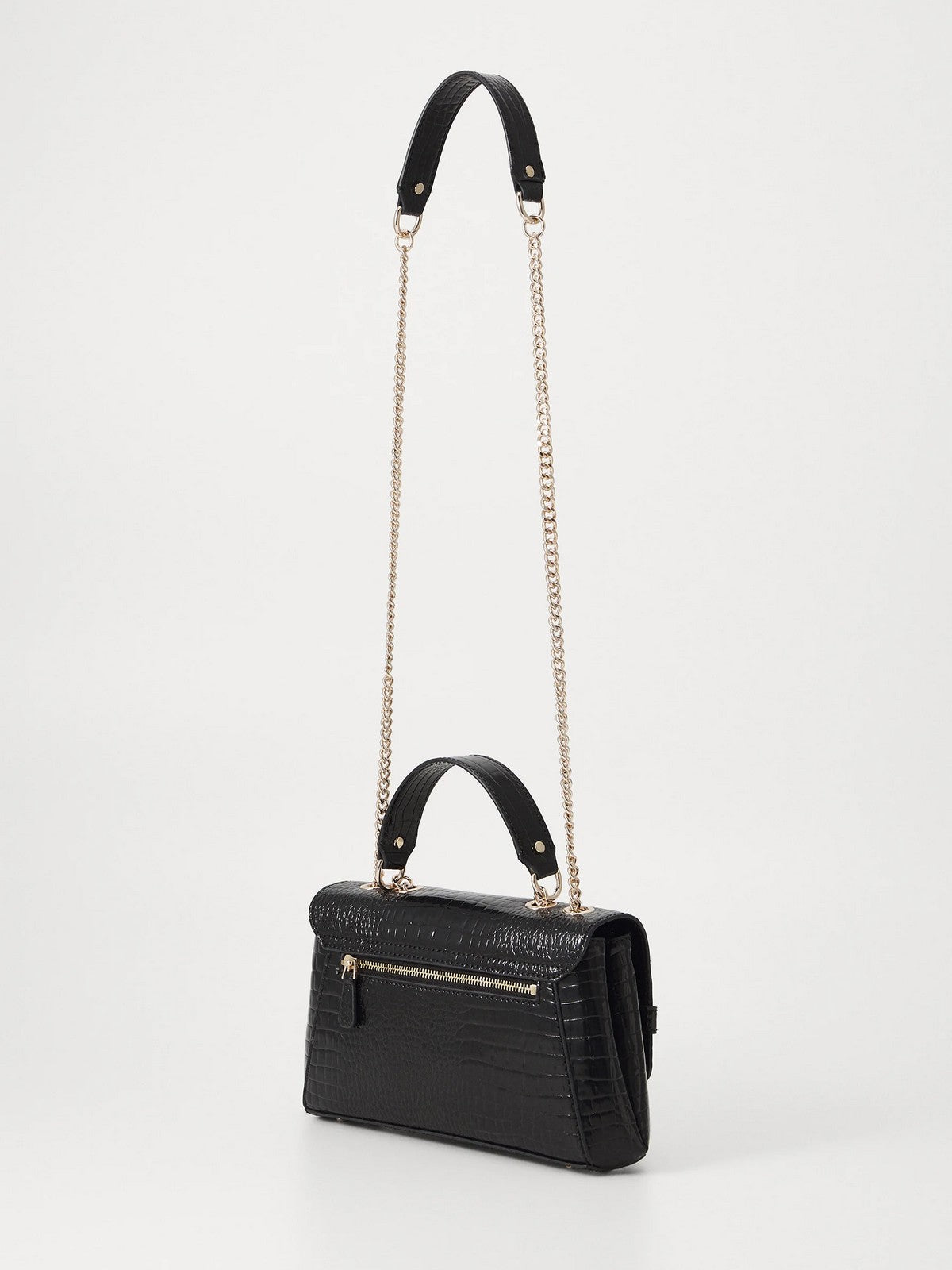 GUESS Borsa Donna SILVYE CONVERTIBLE XBODY FLAP HWCG95 27210 BLA Nero gioboutiqueweb