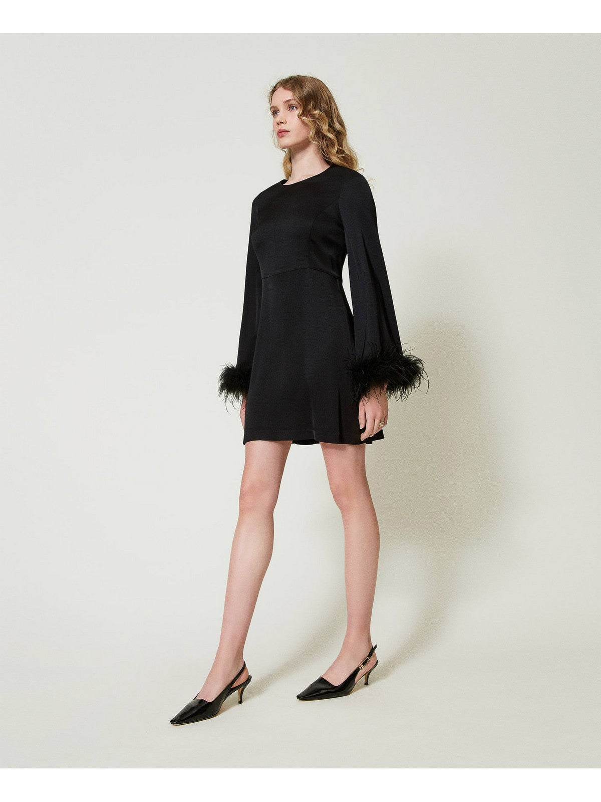 TWINSET Abito Donna 242TP2346 00006 Nero gioboutiqueweb