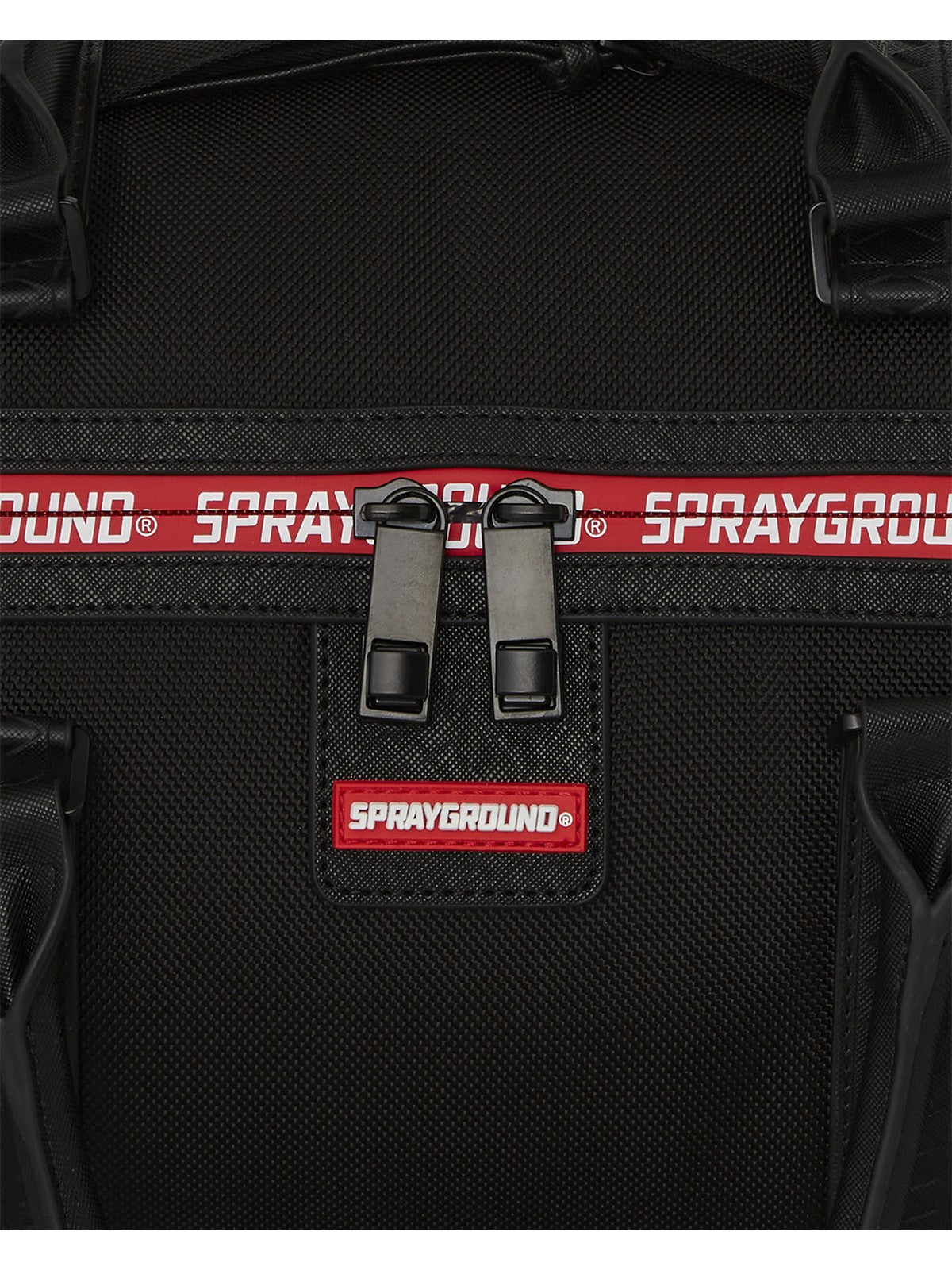 SPRAYGROUND Borsone Uomo PRINTED ZIPPER SHARK DUFFLE 910D7880NSZ Nero