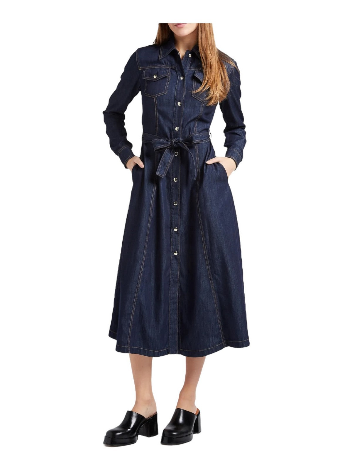 LIU JO BLUE DENIM Abito Donna UA4225D3202 77000 Blu