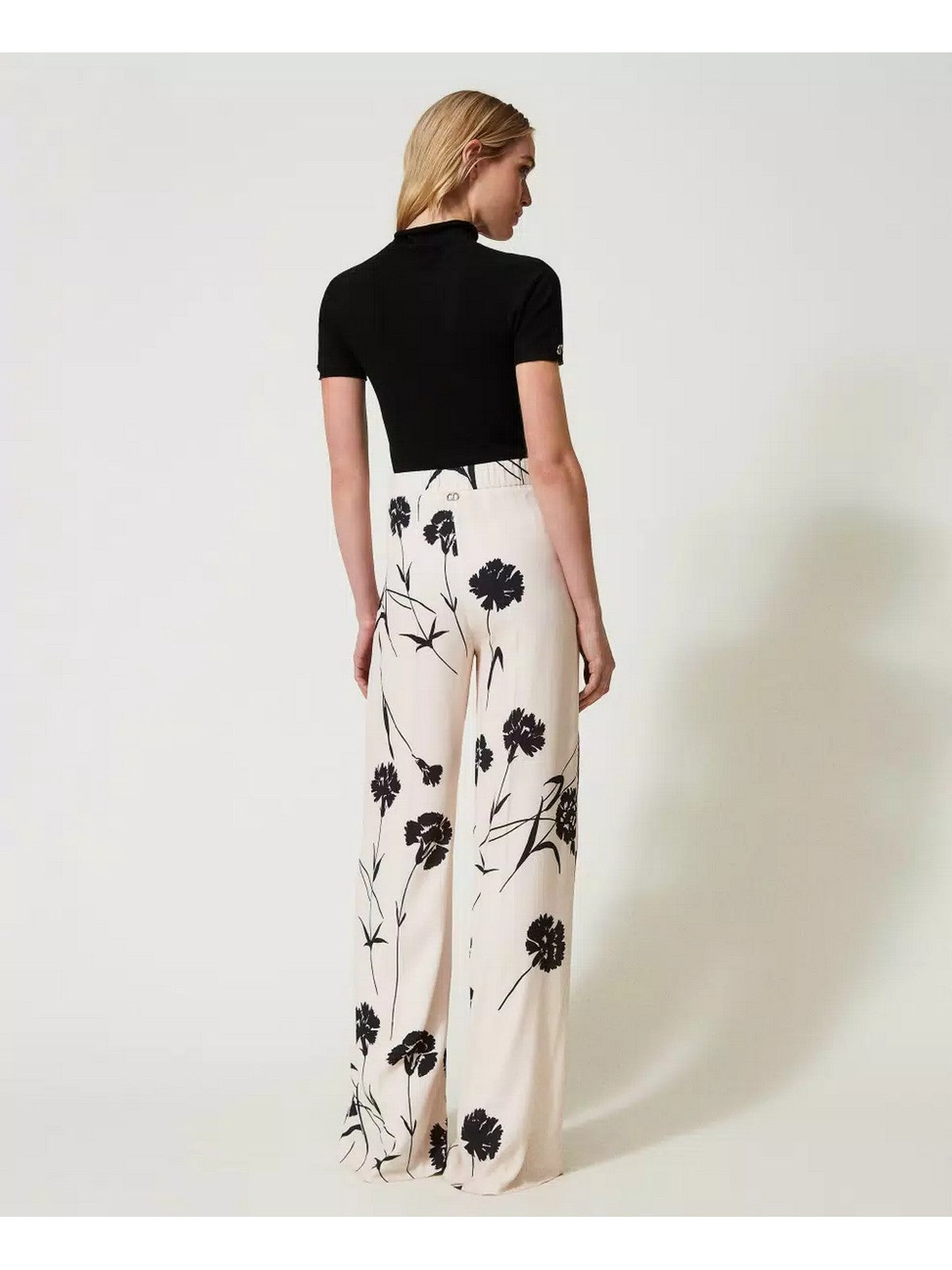 TWINSET Pantalone Donna 241TP2606 11349 Bianco