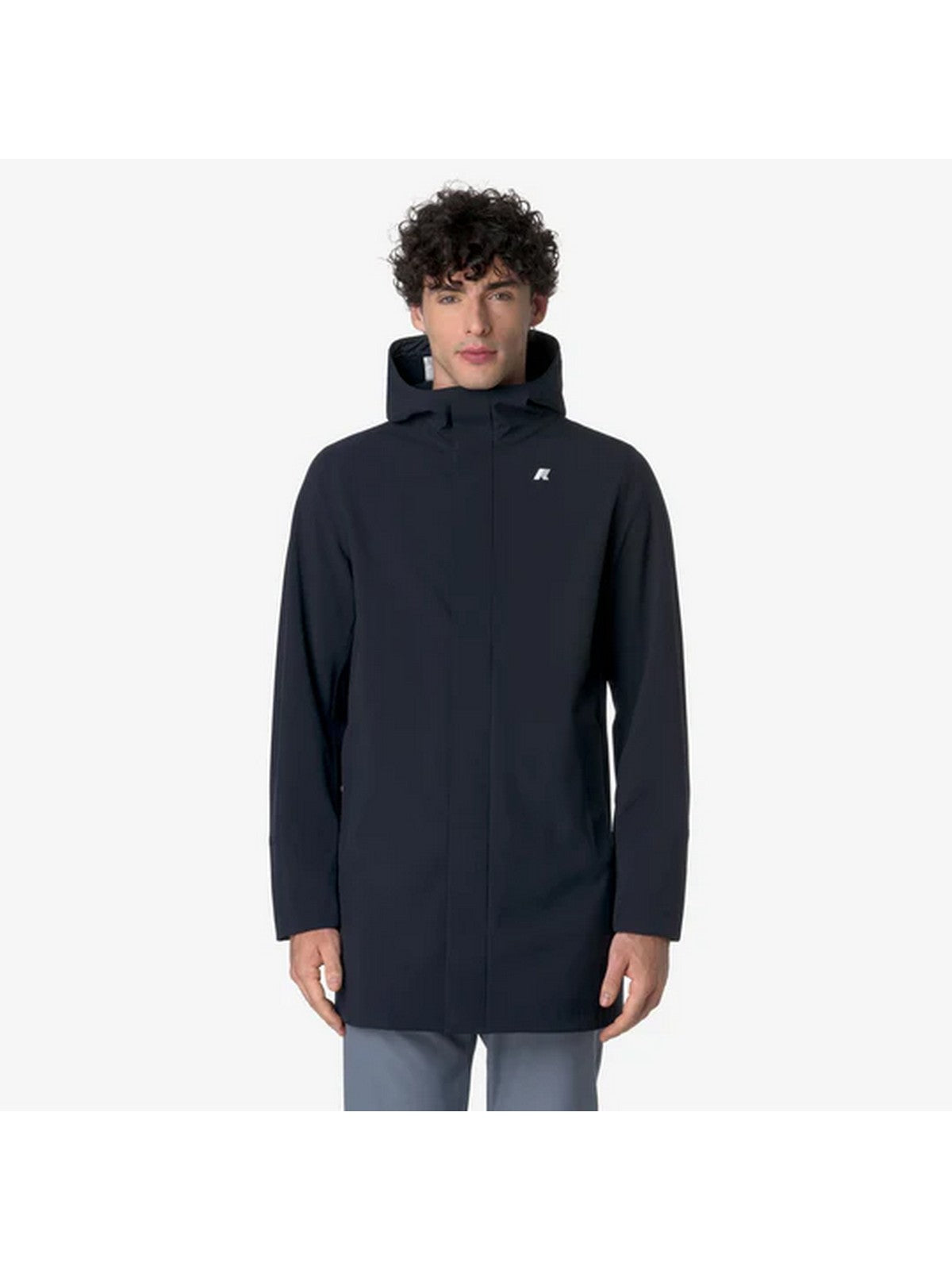 K-WAY Giubbino Uomo Marlyn bonded K7126UW A2B BLUE DEPTH-BLUE DEPT gioboutiqueweb