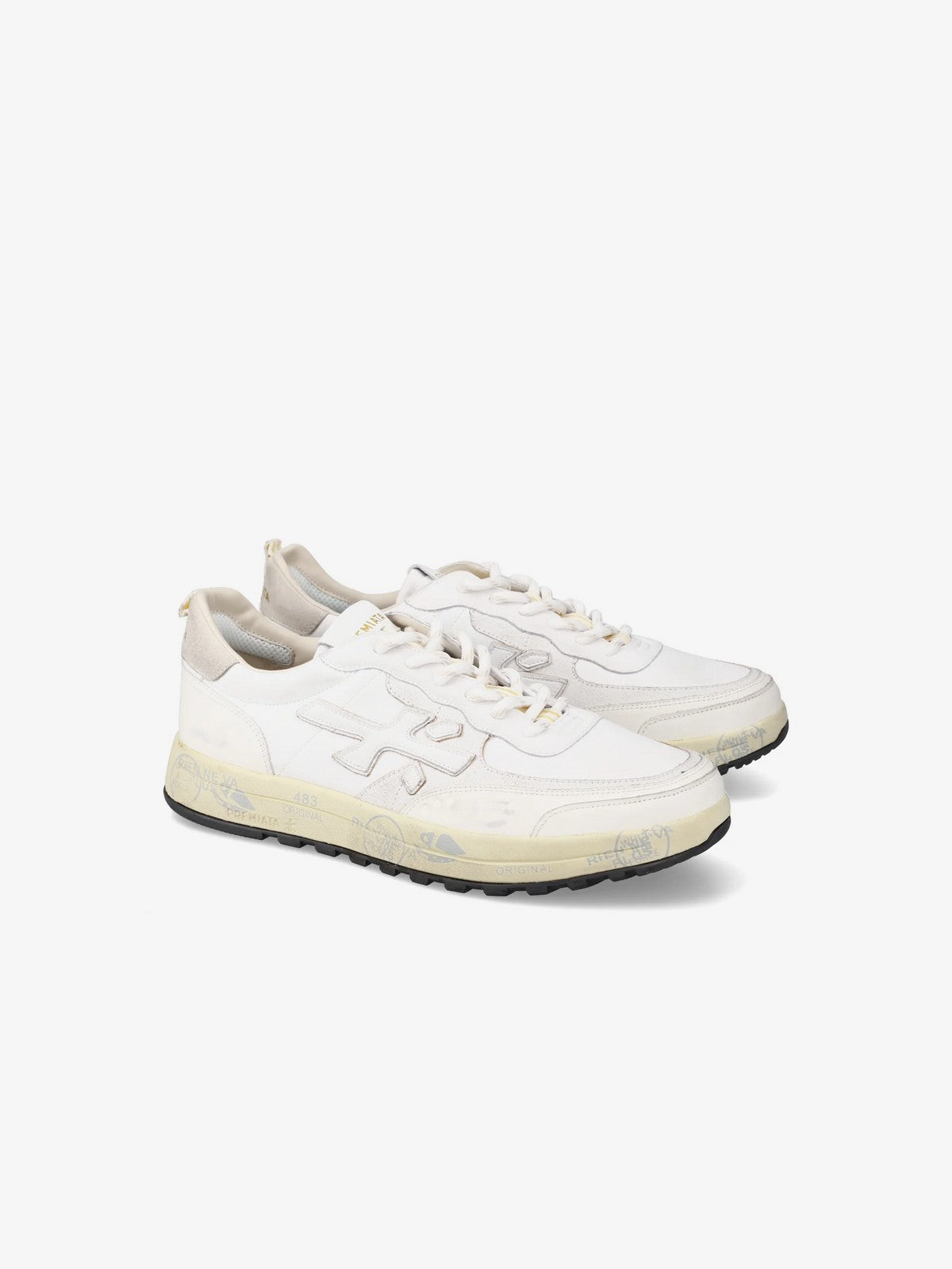 PREMIATA Sneaker Uomo NOUS VAR 7738 WHITE