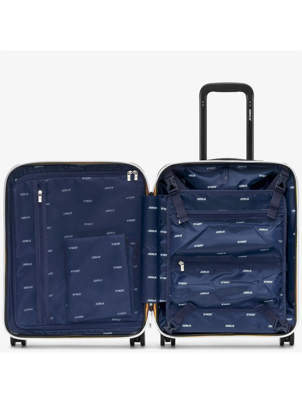 K-WAY Valigie e Trolley Unisex adulto EUDOXIE LOGO K4125ZW 08Y GREY MD