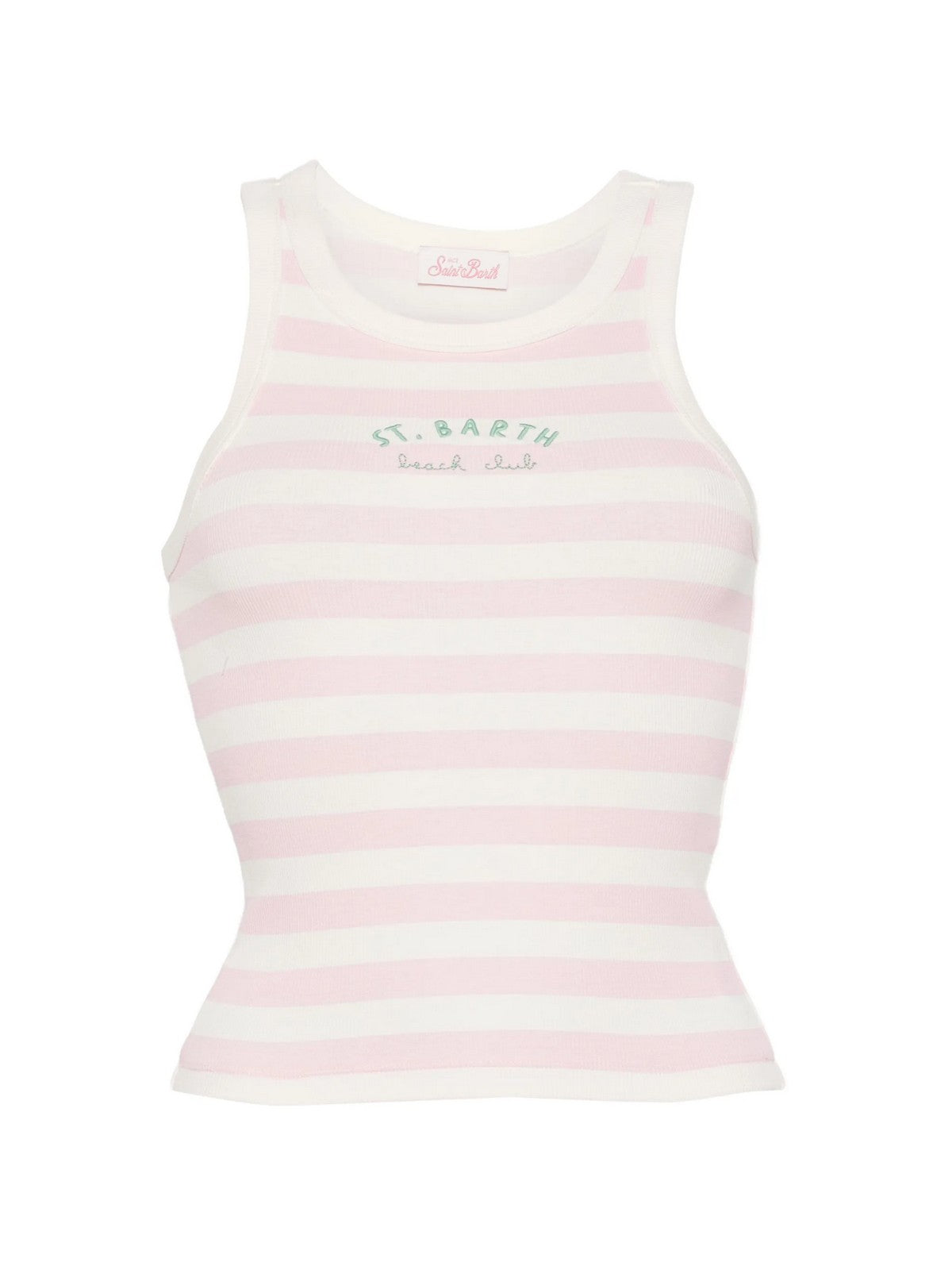 MC2 SAINT BARTH Top Donna ADA 02260L RIB BEACH CLUB STRIPES 2010 EMB