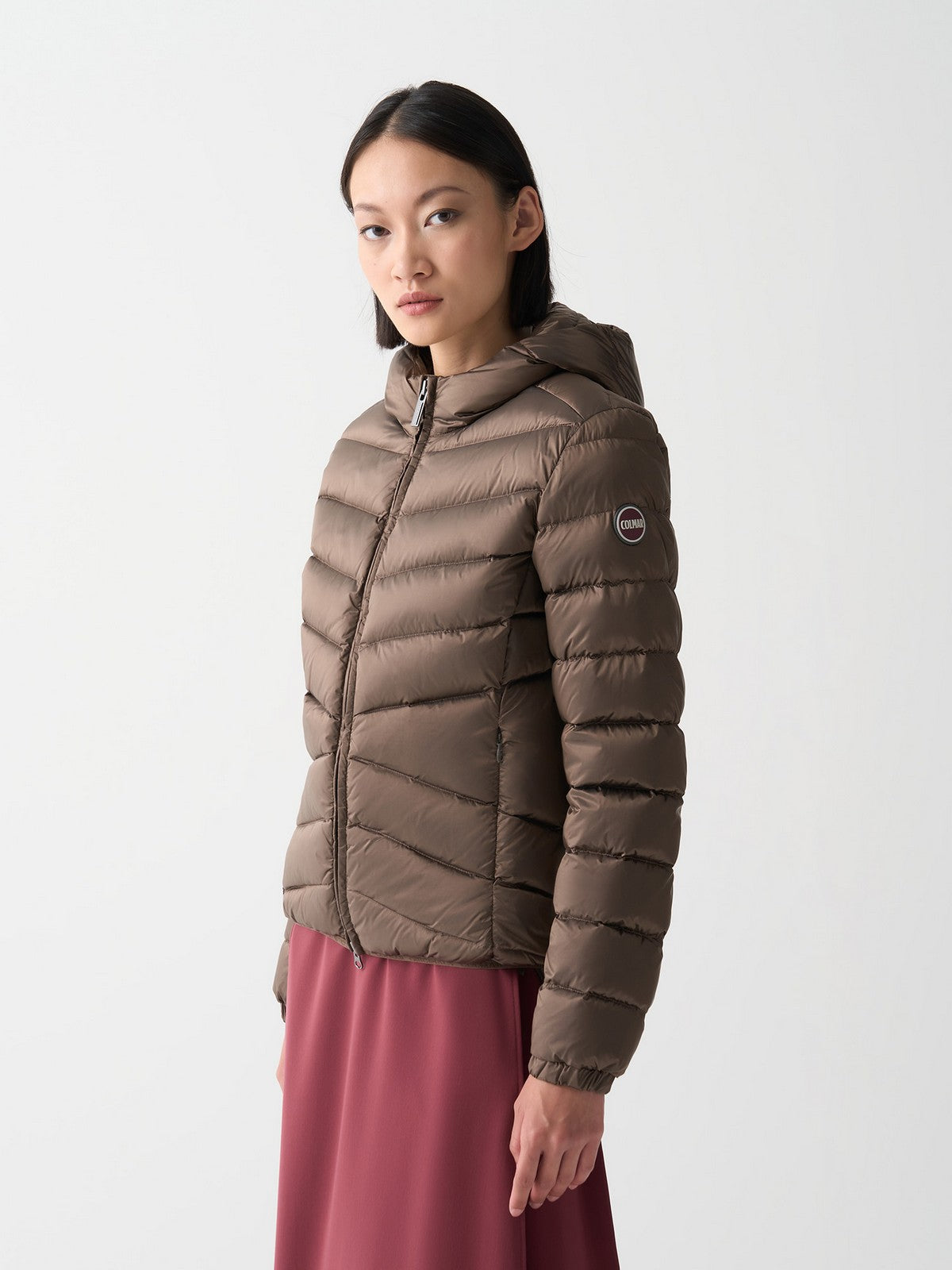 COLMAR Piumino Donna 2219E 2YO 37 MARRONE