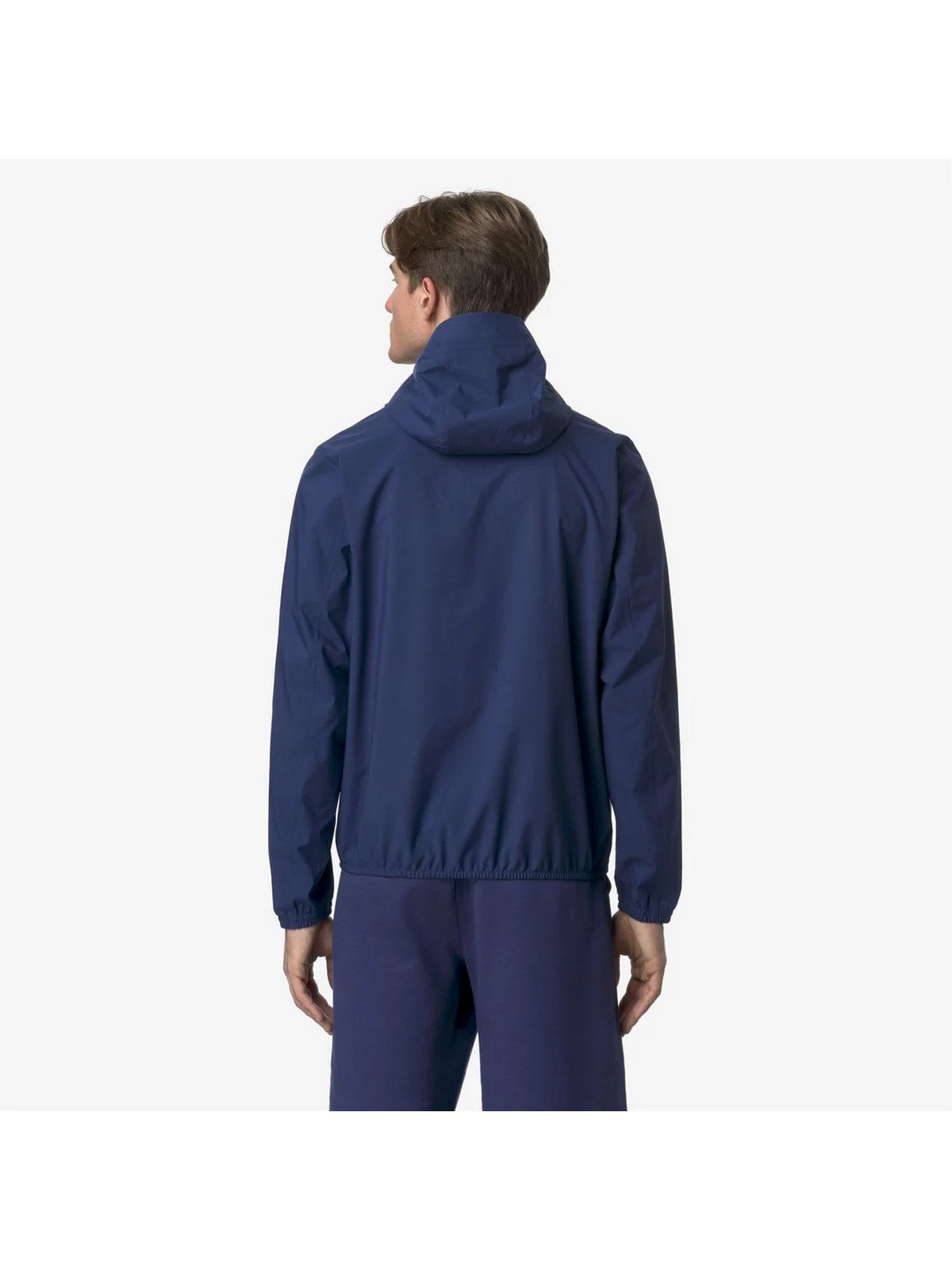 K-WAY Giubbino Uomo Jack stretch dot K5127QW 867 Blu gioboutiqueweb