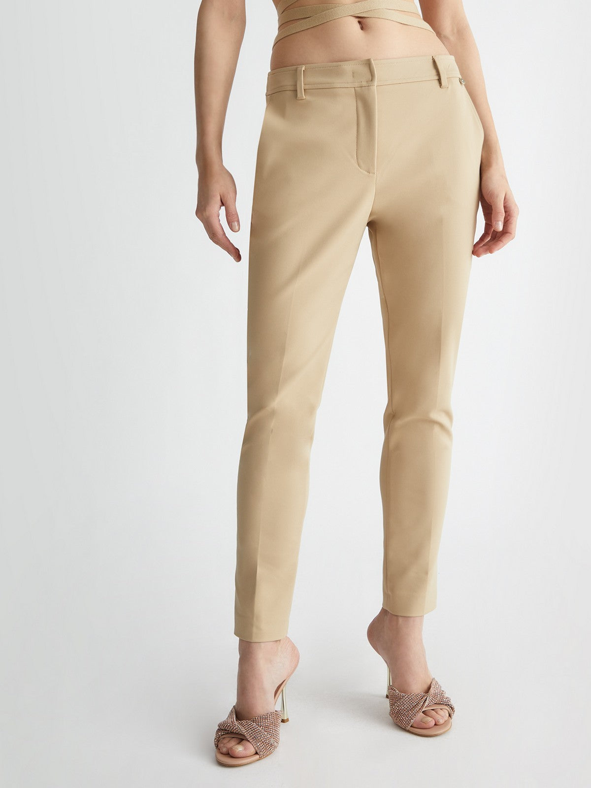 LIU JO BLACK Pantalone Donna CA4192T2553 X0557 Rosa gioboutiqueweb